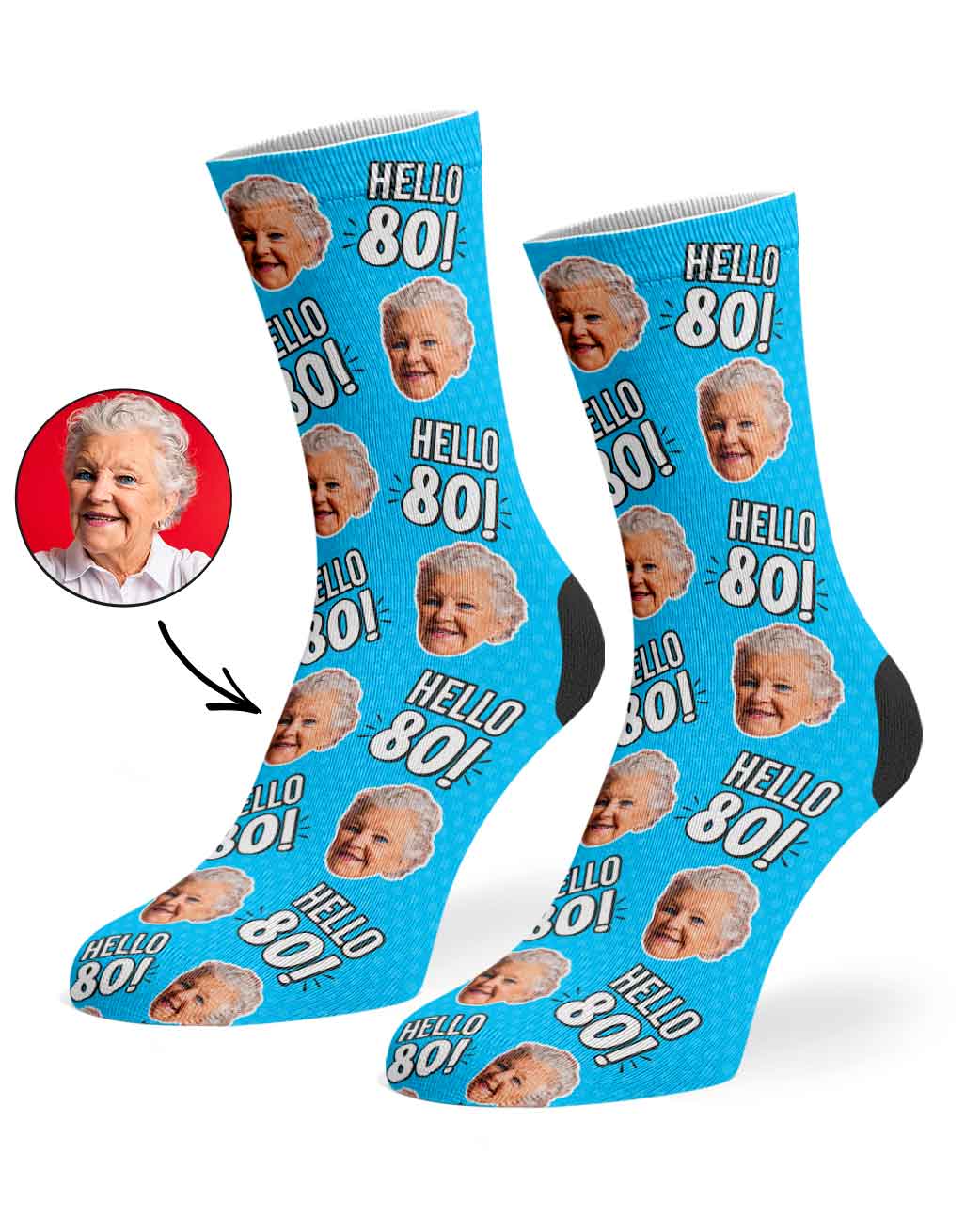 Hello 80 Socks