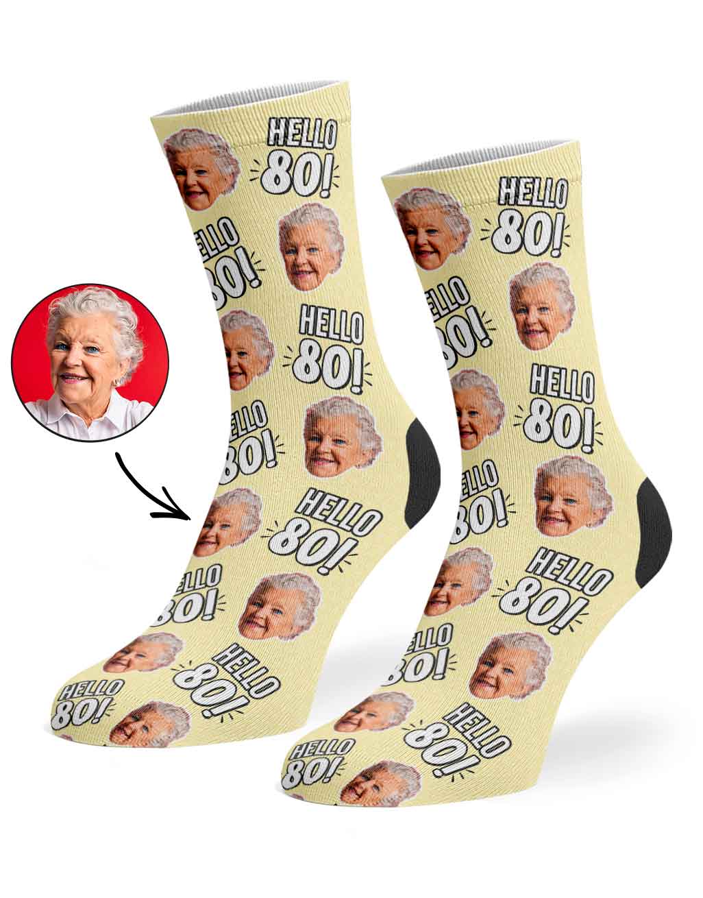 Hello 80 Socks