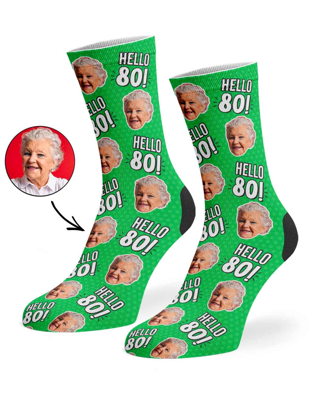 Hello 80 Socks