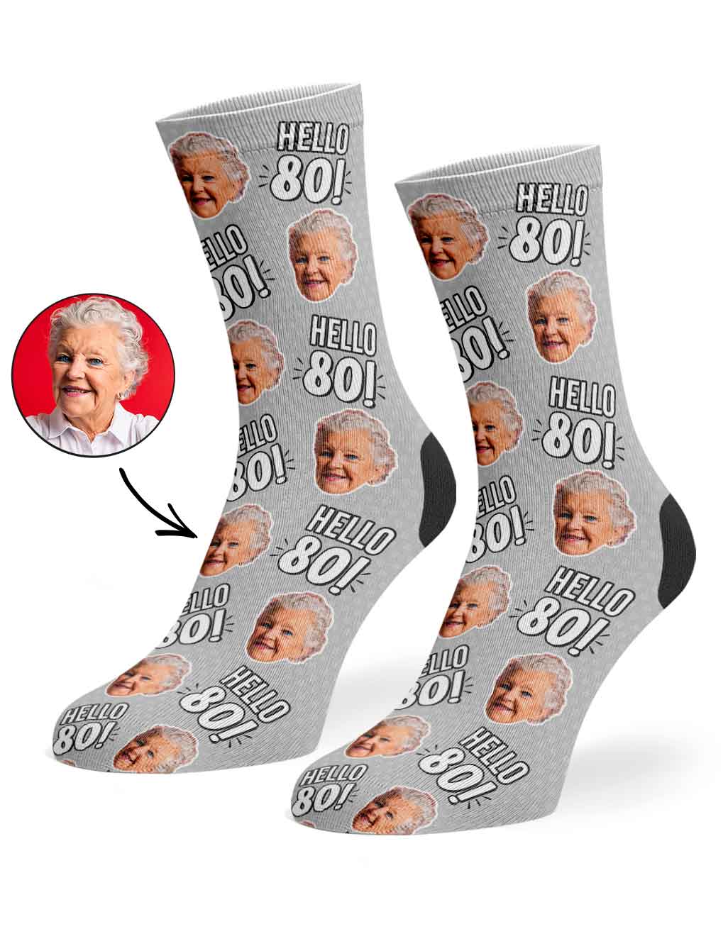 Hello 80 Socks