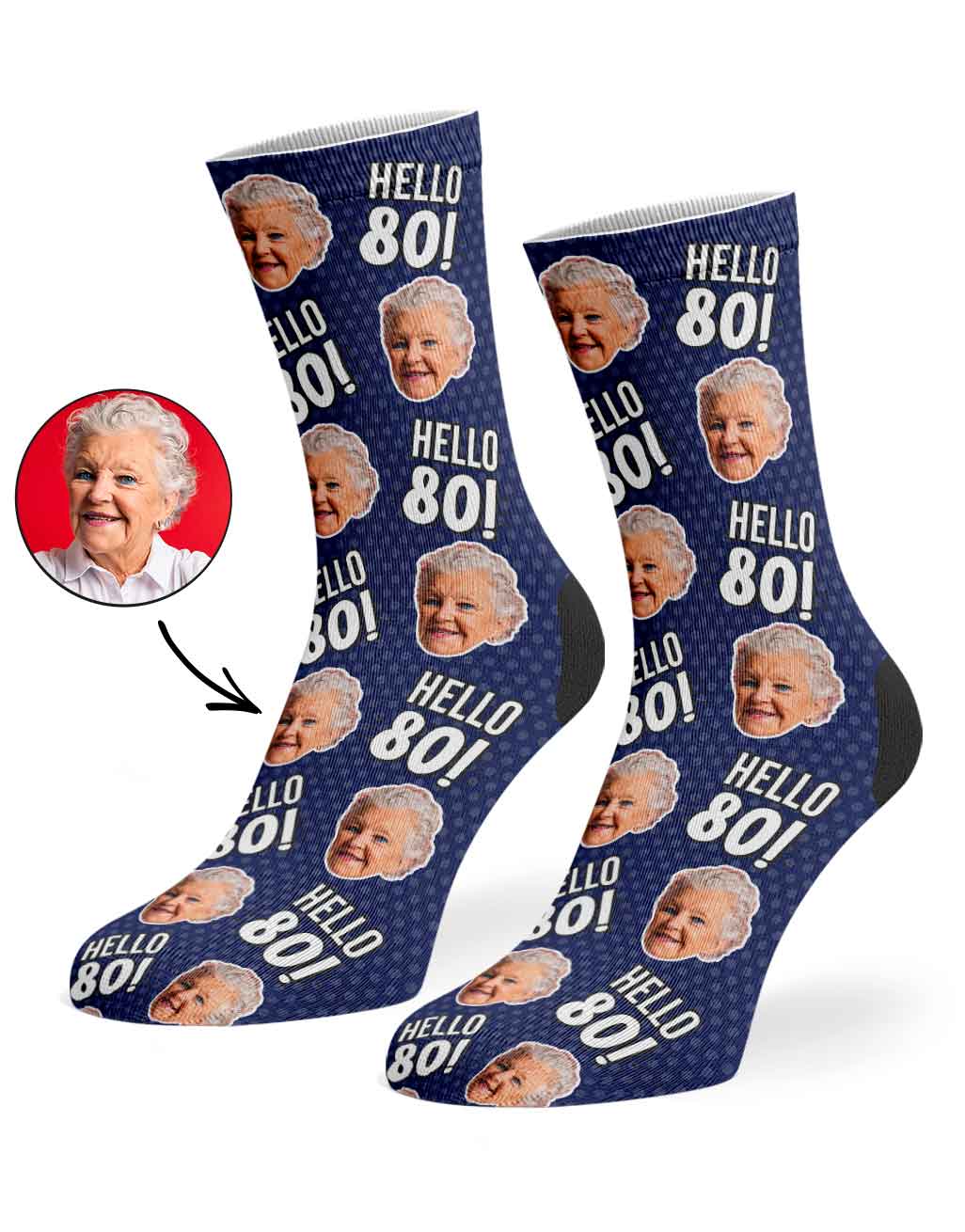 Hello 80 Socks