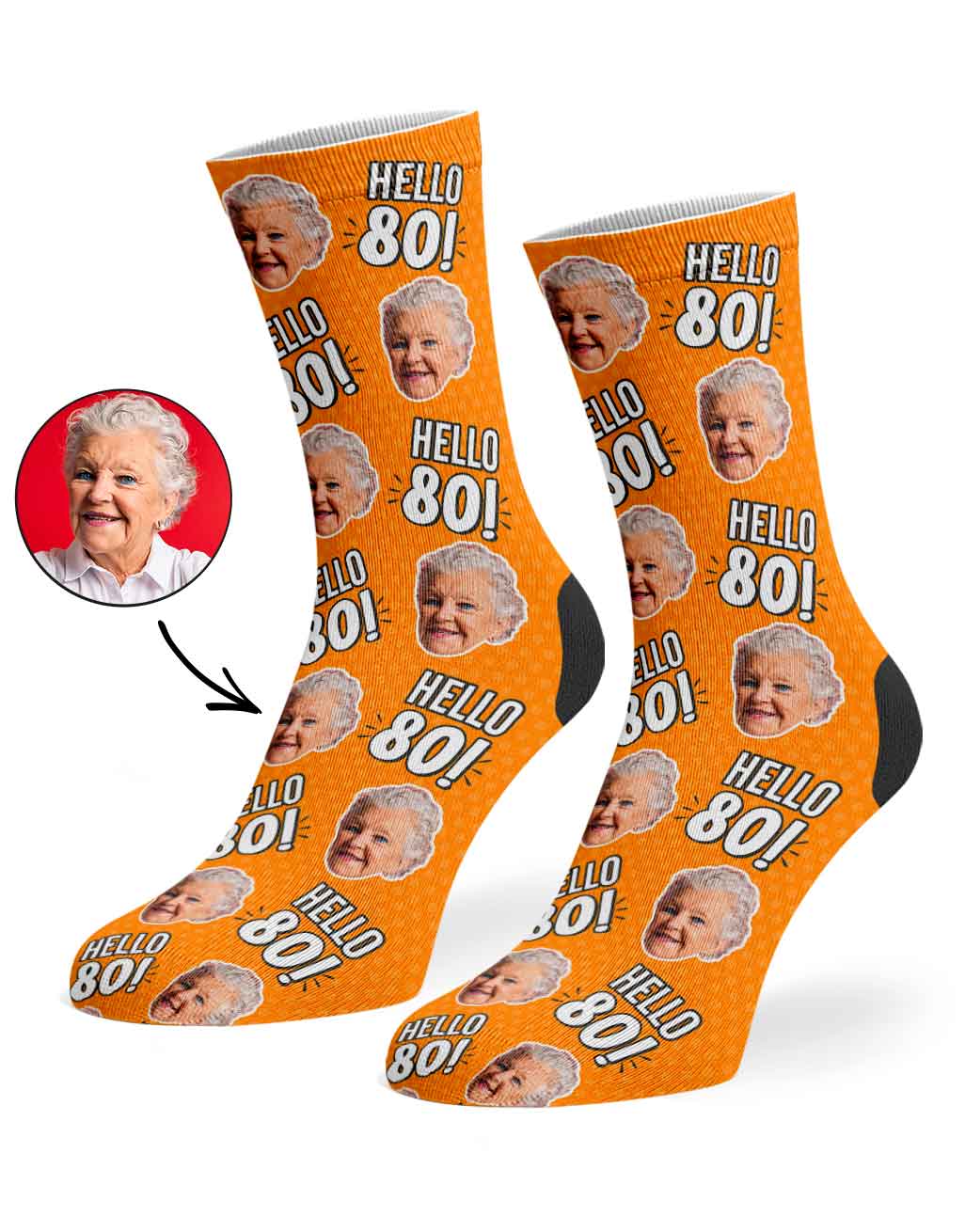 Hello 80 Socks