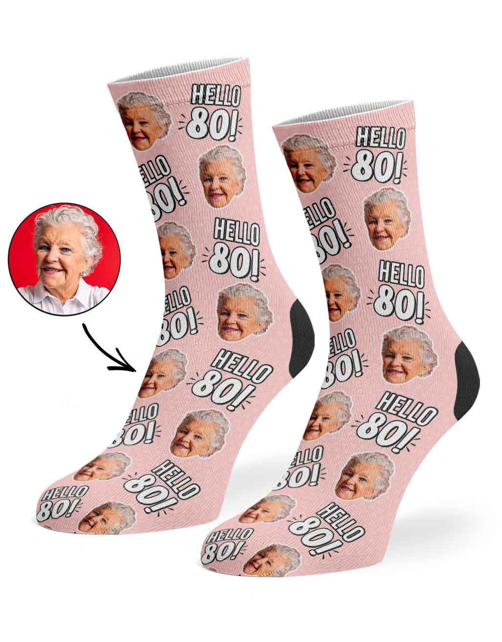 Hello 80 Socks