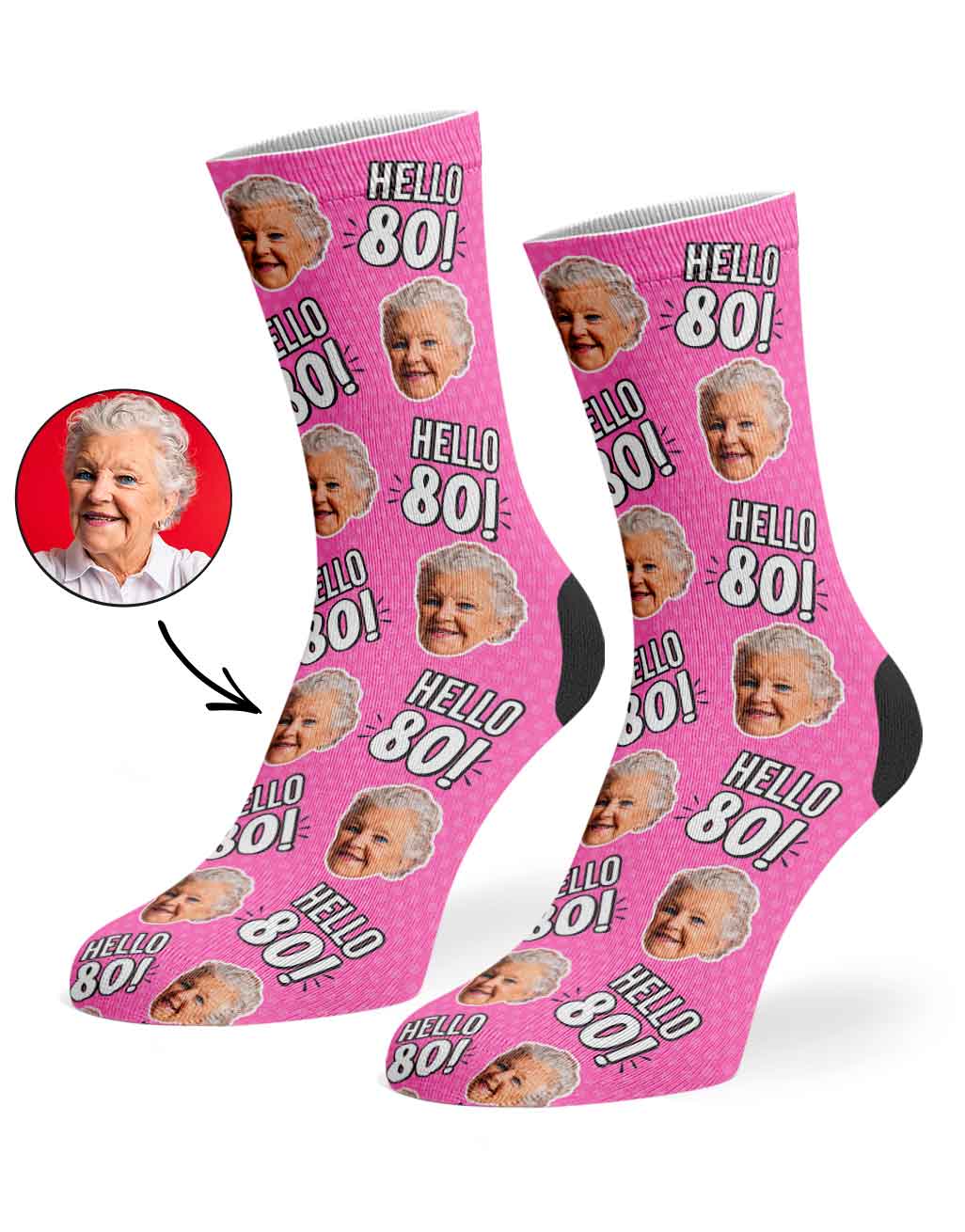 Hello 80 Socks