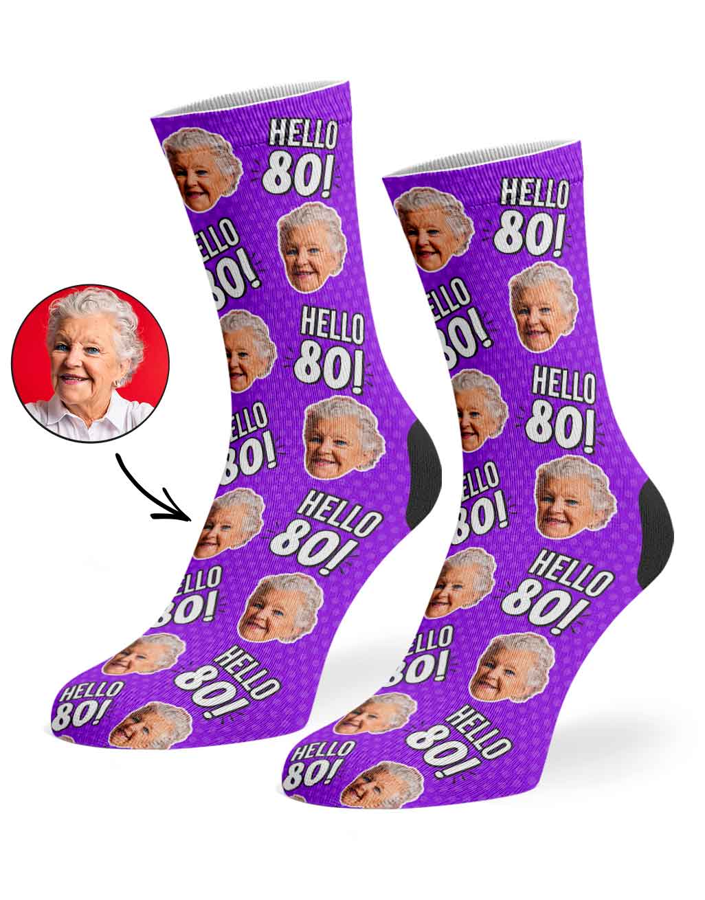 Hello 80 Socks