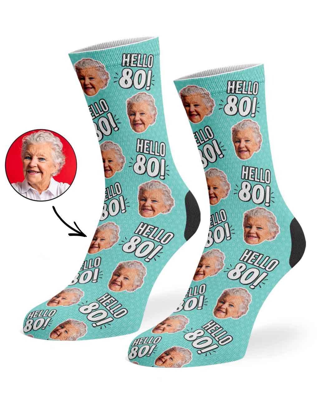 Hello 80 Socks