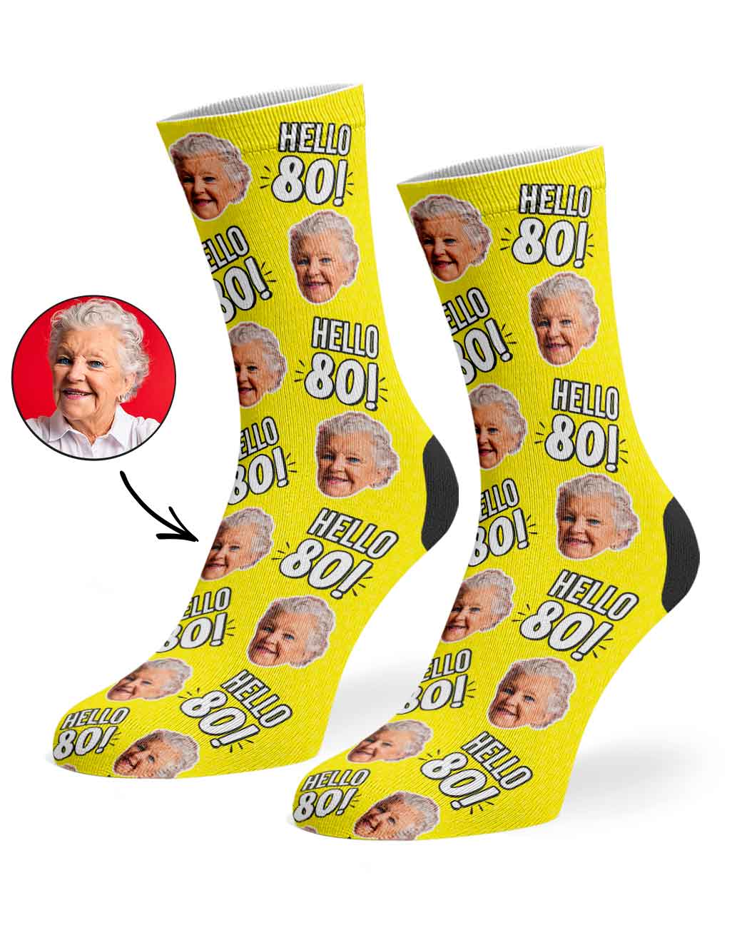 Hello 80 Socks