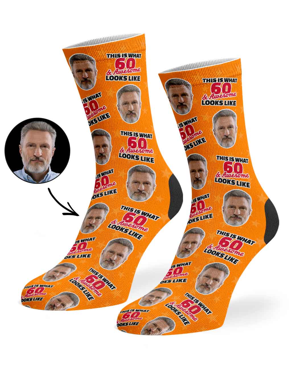 This Is What 60 & Awesome Looks Like Socks