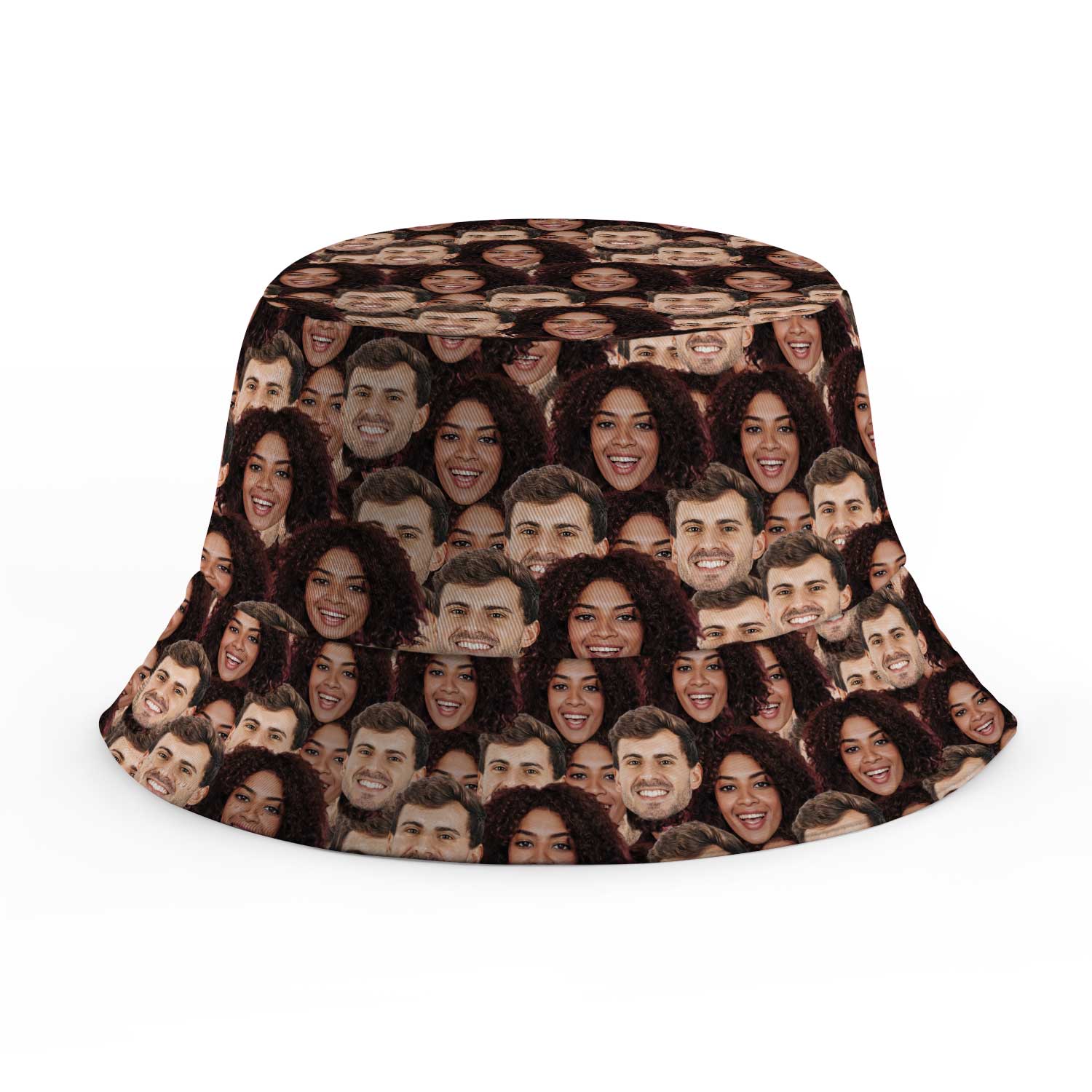 Couples Face Mash Custom Bucket Hat