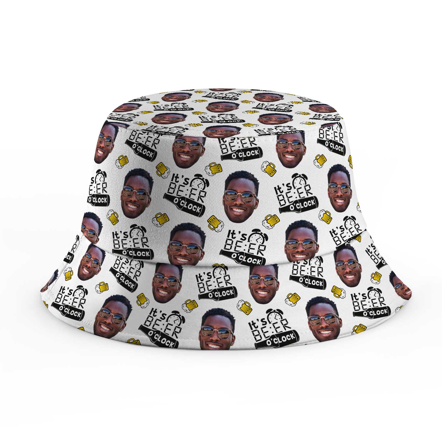 photo on a hat