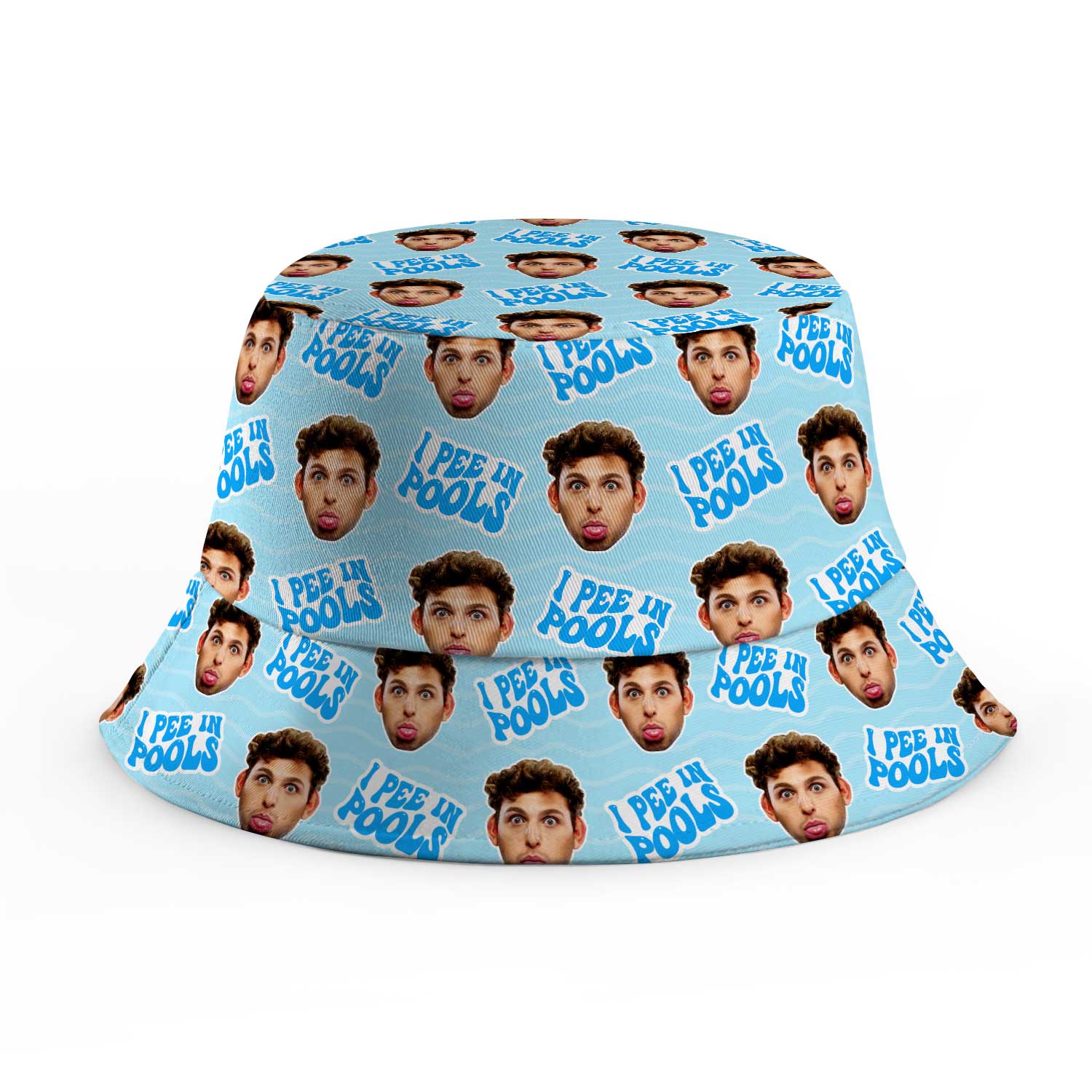 I Pee In Pools Custom Bucket Hat