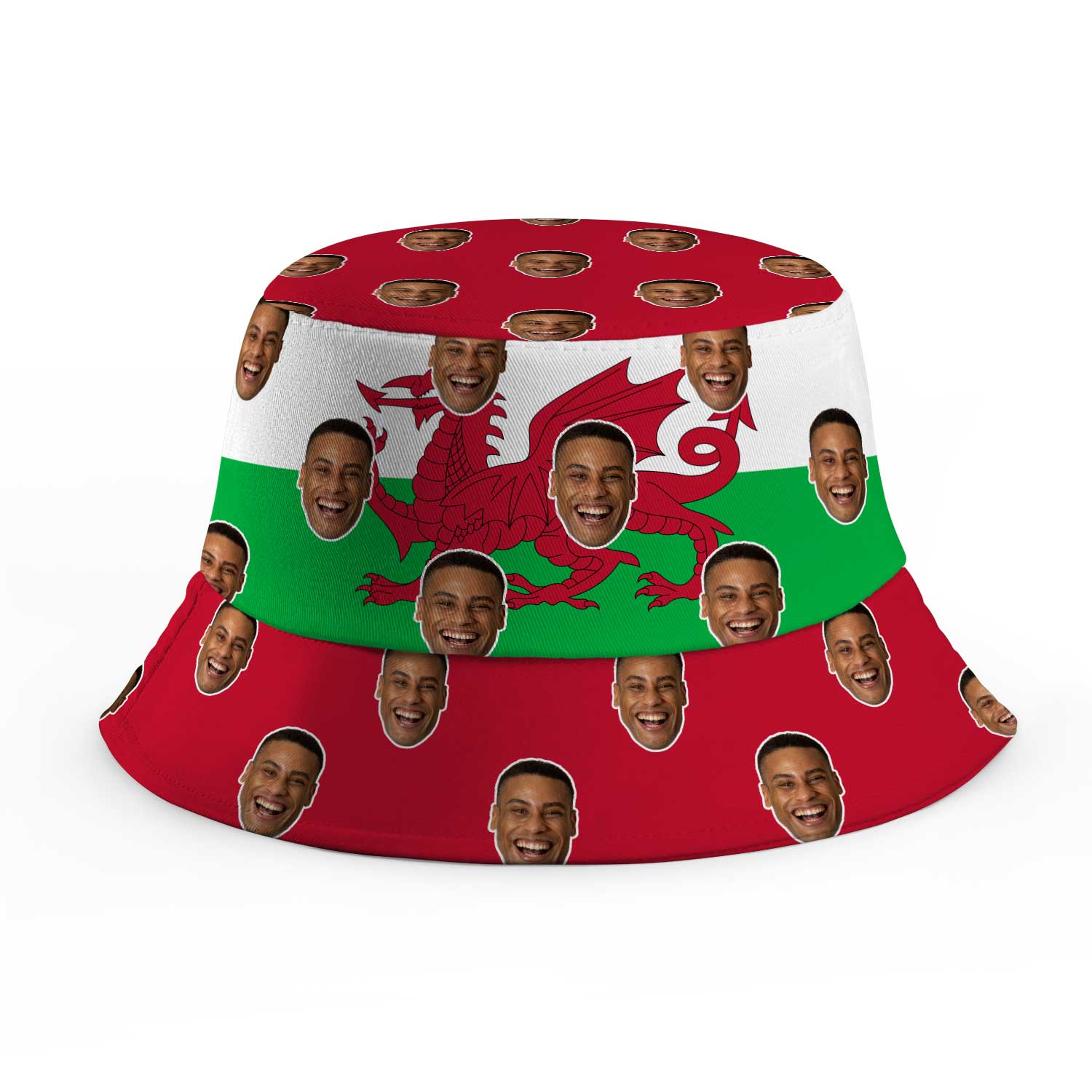 Wales Flag Custom Bucket Hat