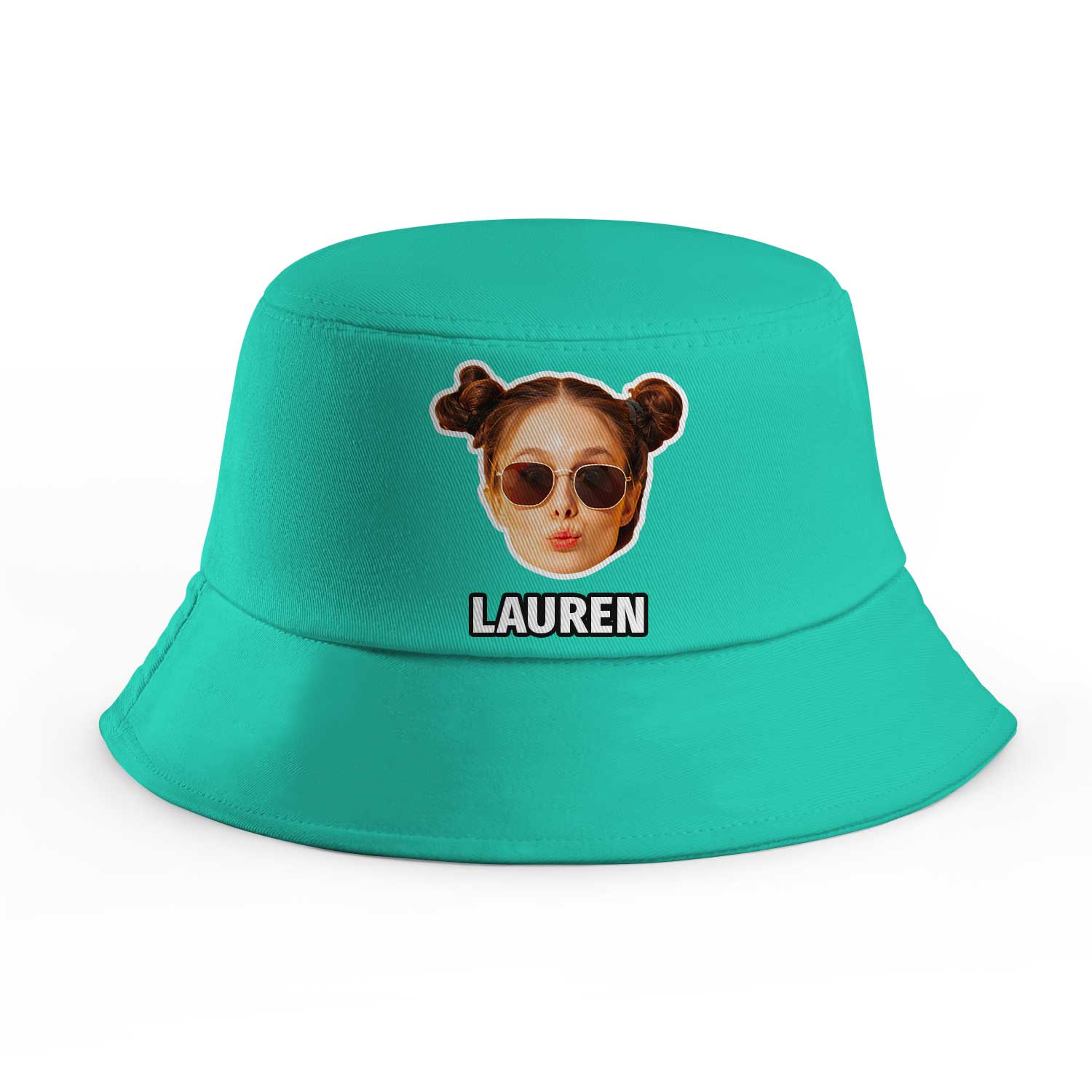 Single Face and Name Custom Bucket Hat