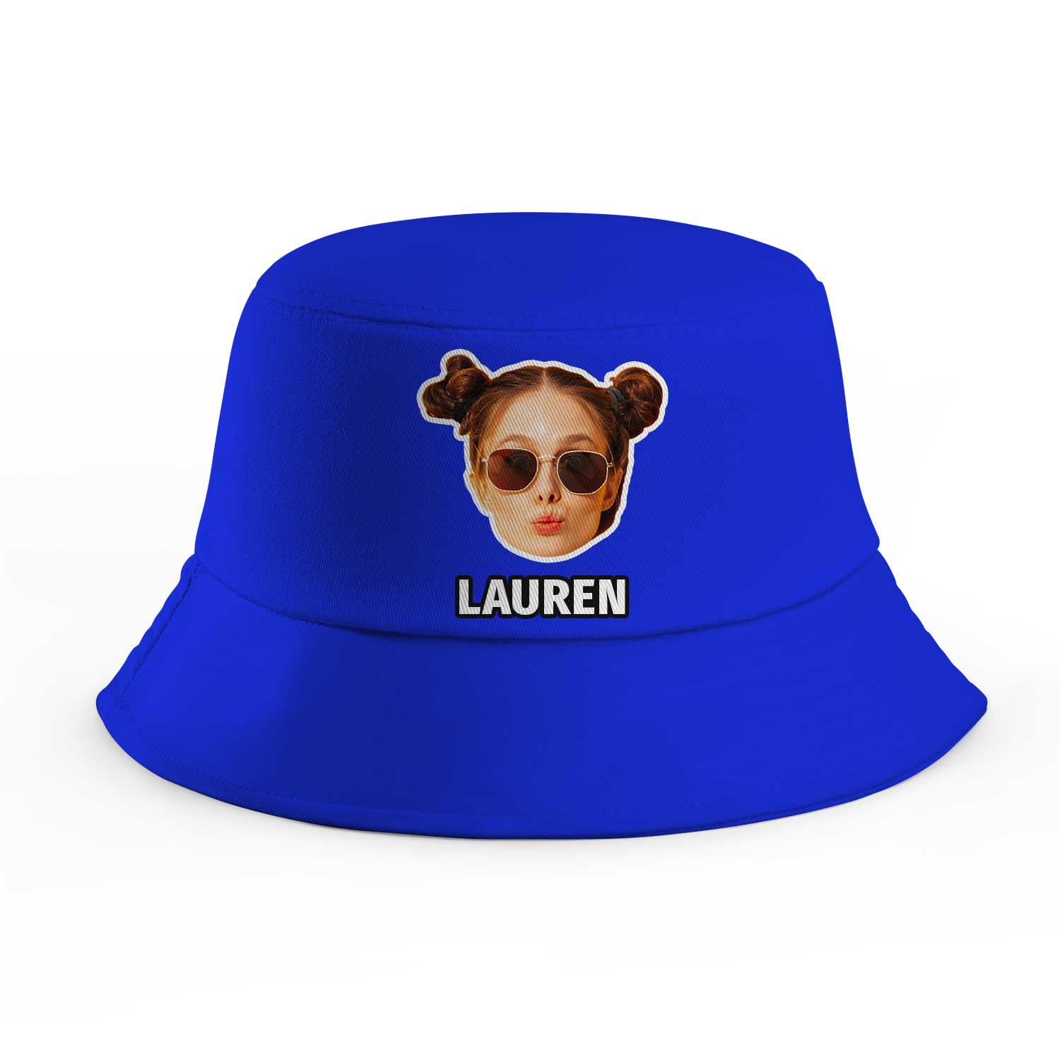 Single Face and Name Custom Bucket Hat