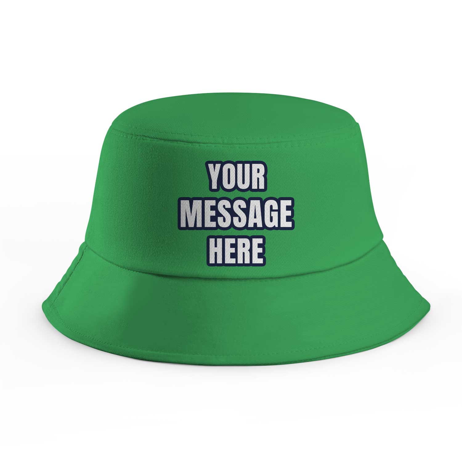 Your Message Custom Bucket Hat
