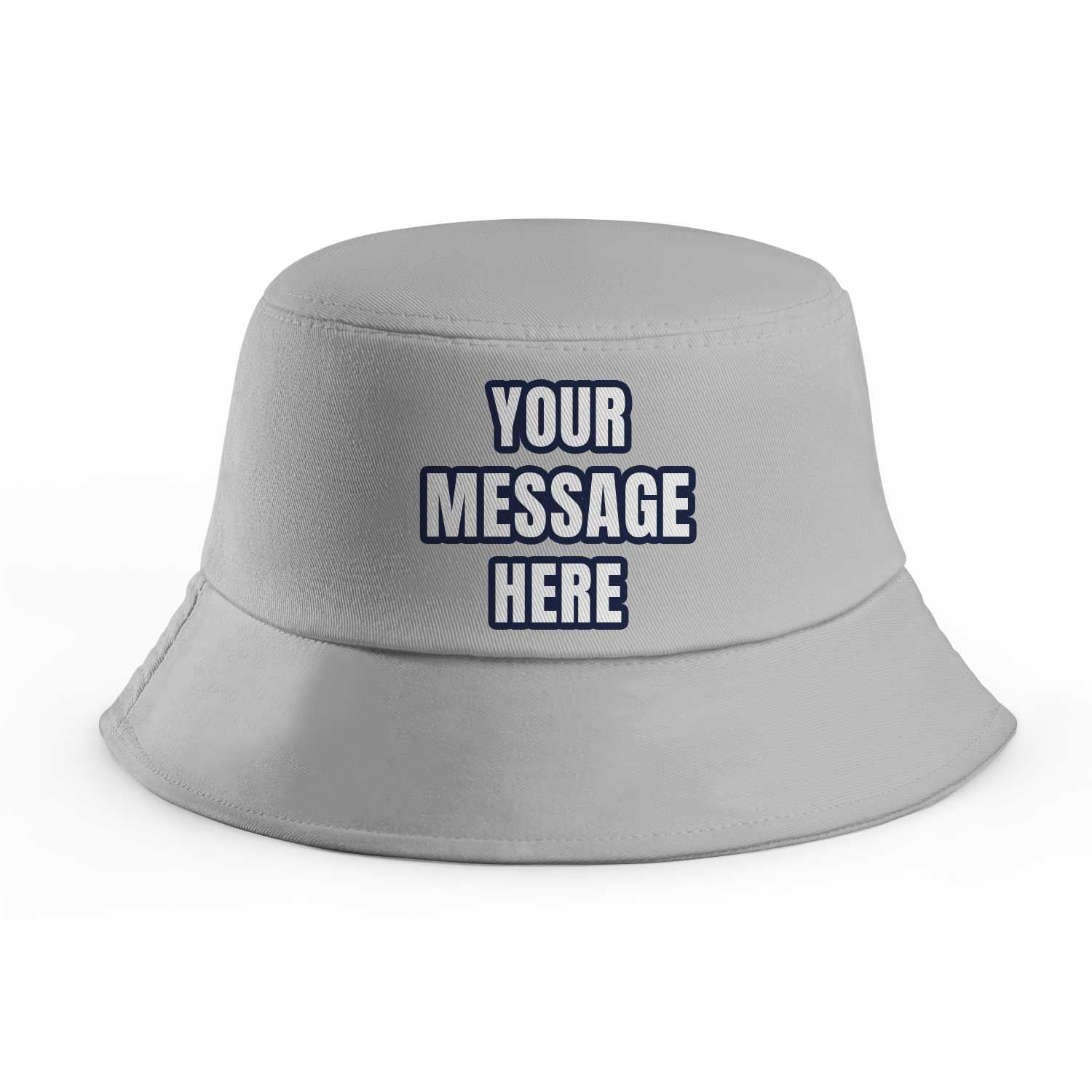 Your Message Custom Bucket Hat