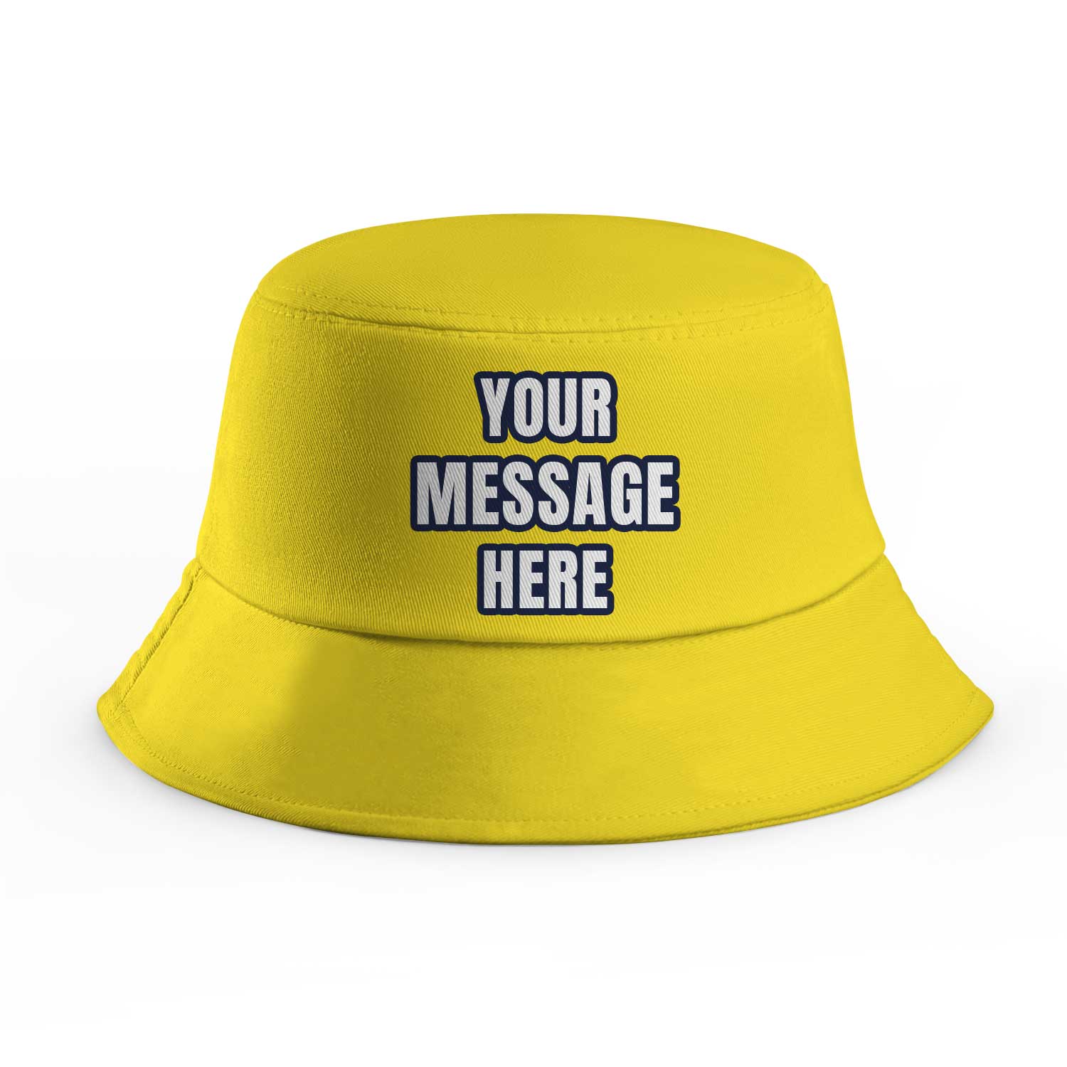 Your Message Custom Bucket Hat