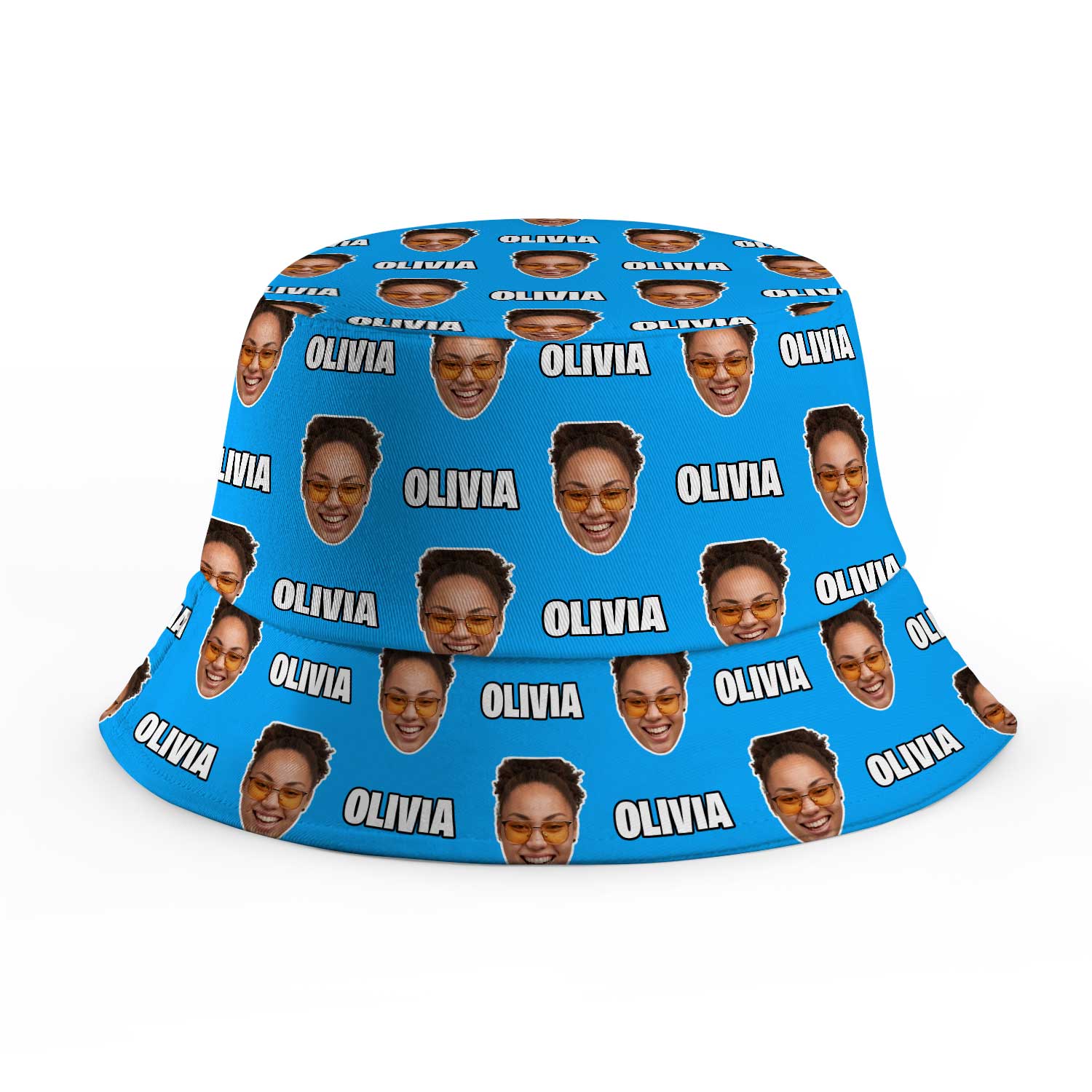 Your Face and Name Custom Bucket Hat