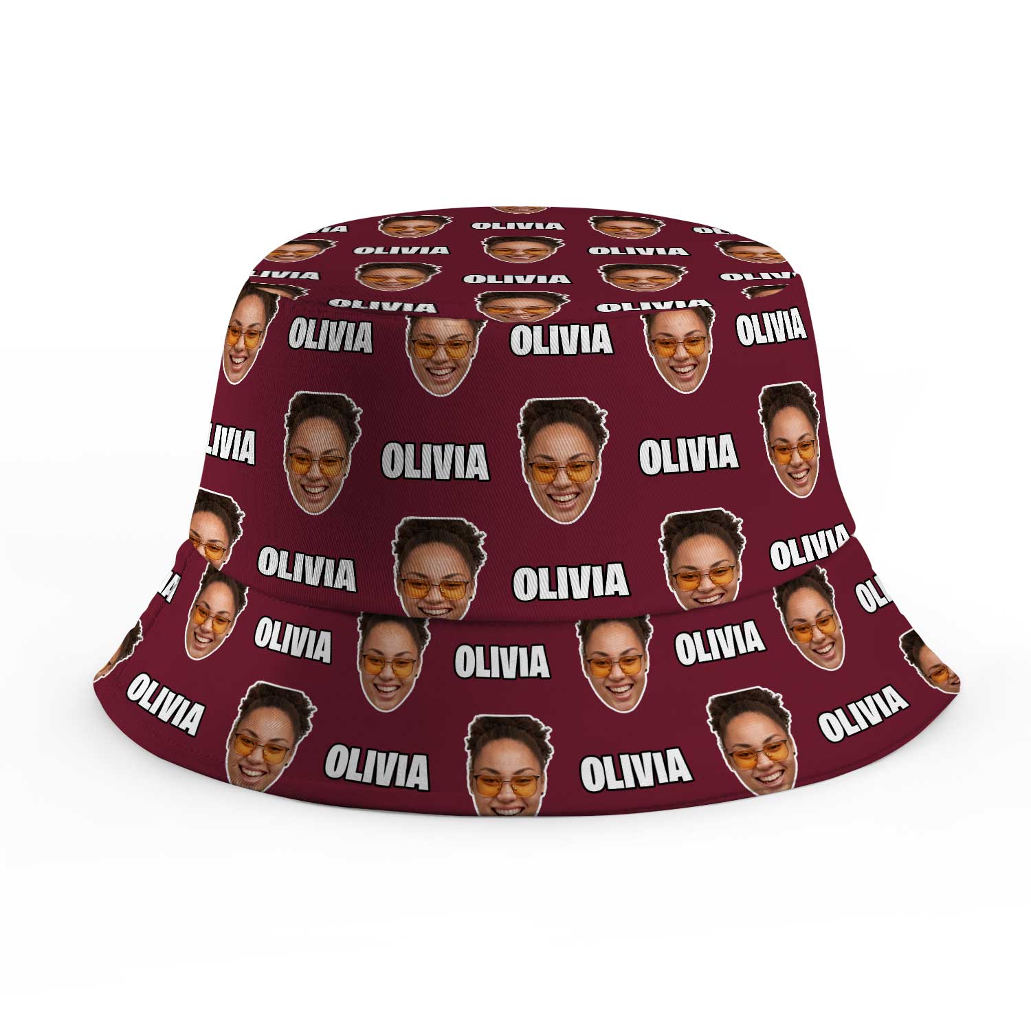 Your Face and Name Custom Bucket Hat
