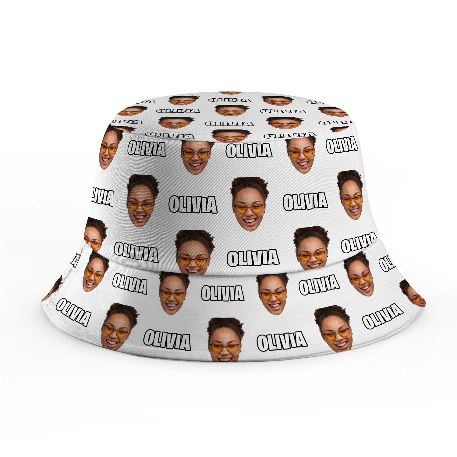 Your Face and Name Custom Bucket Hat