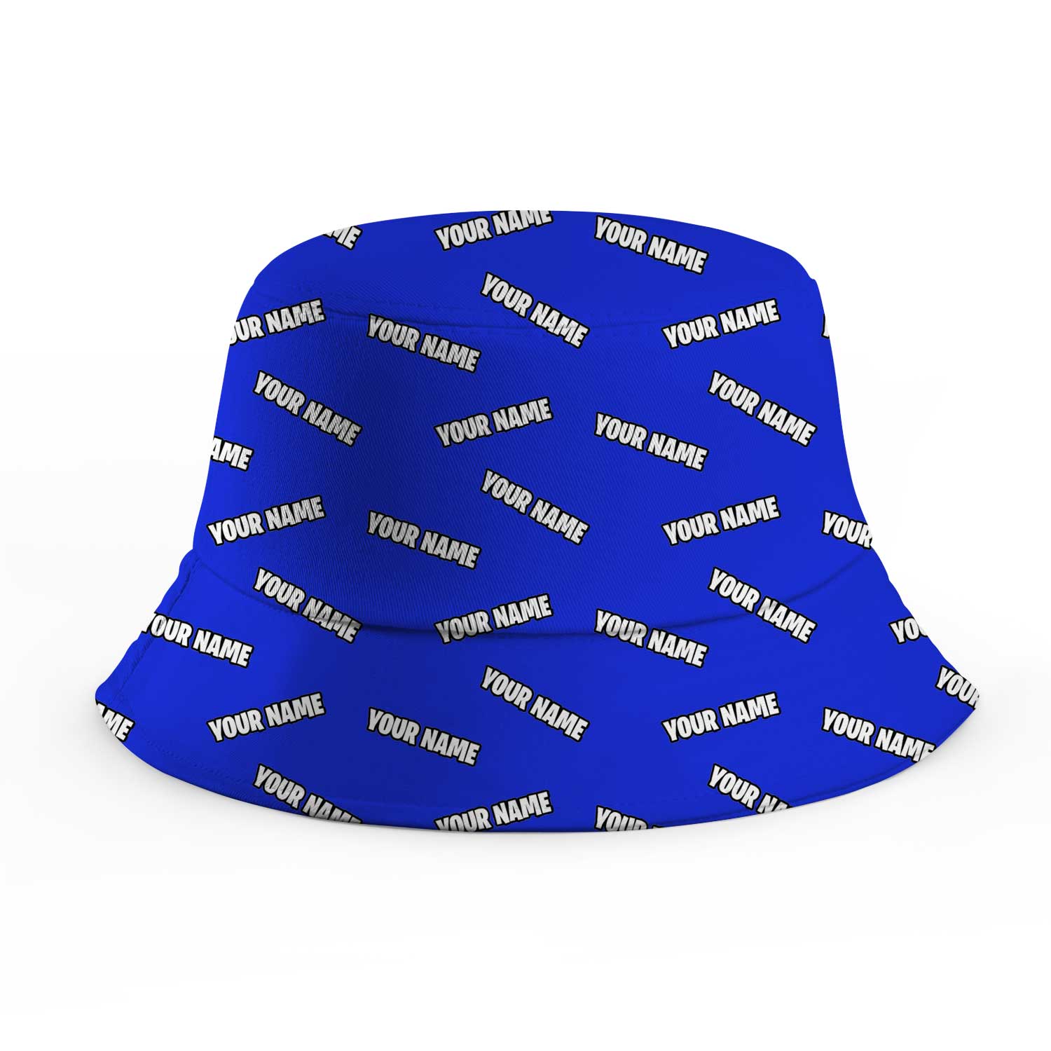 Your Name Repeated Custom Bucket Hat