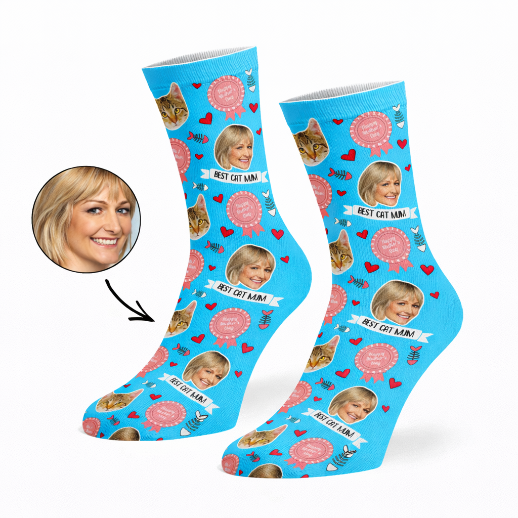 Best Cat Mum Socks