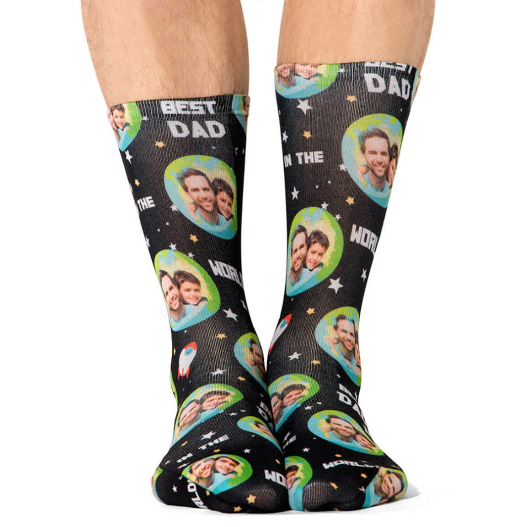 Best Dad In The World Socks