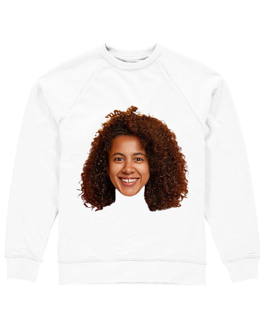 face sweatshirt