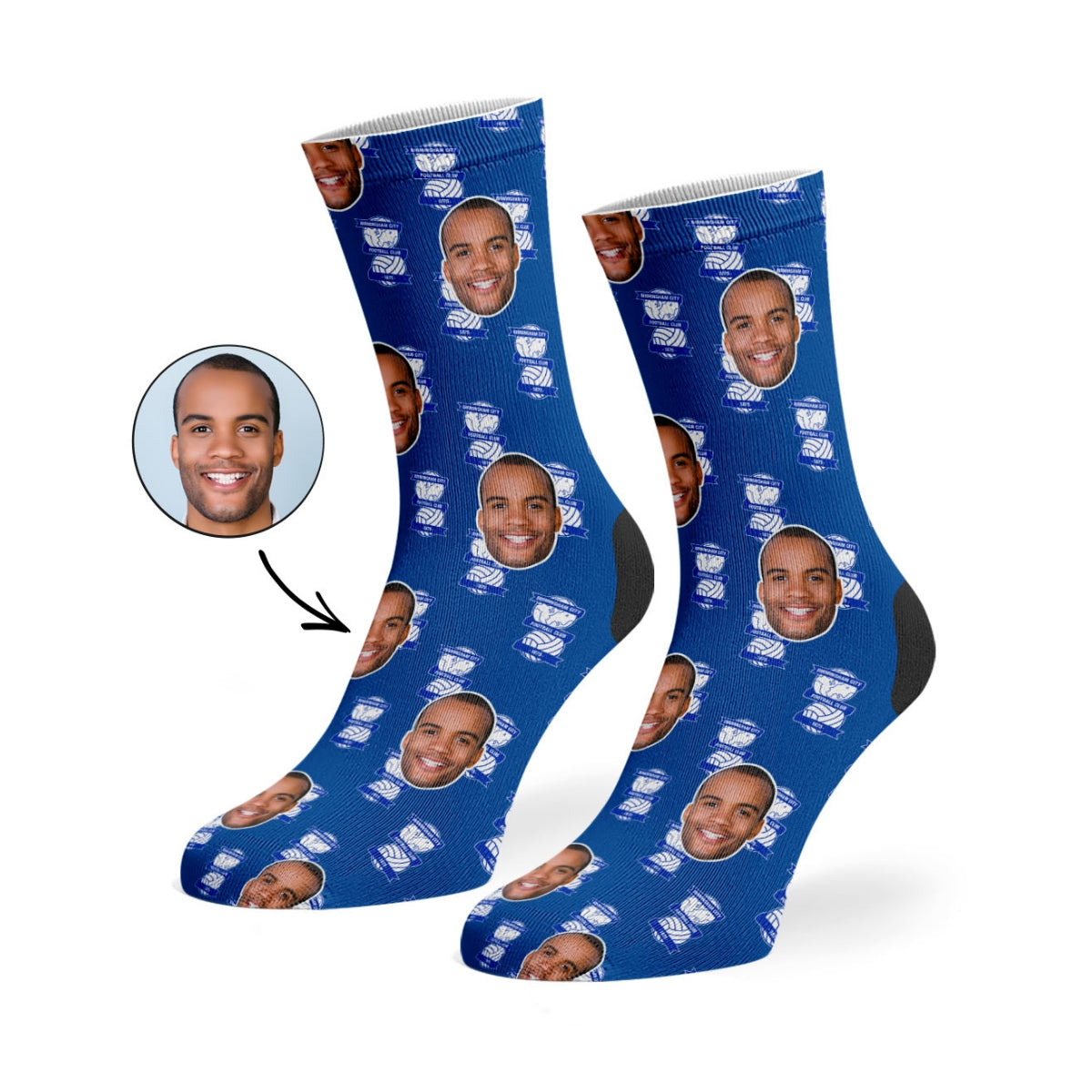 Custom Birmingham City Socks