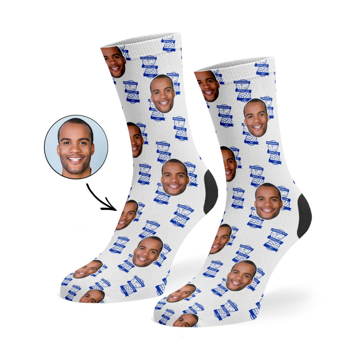 Personalised Birmingham City Socks