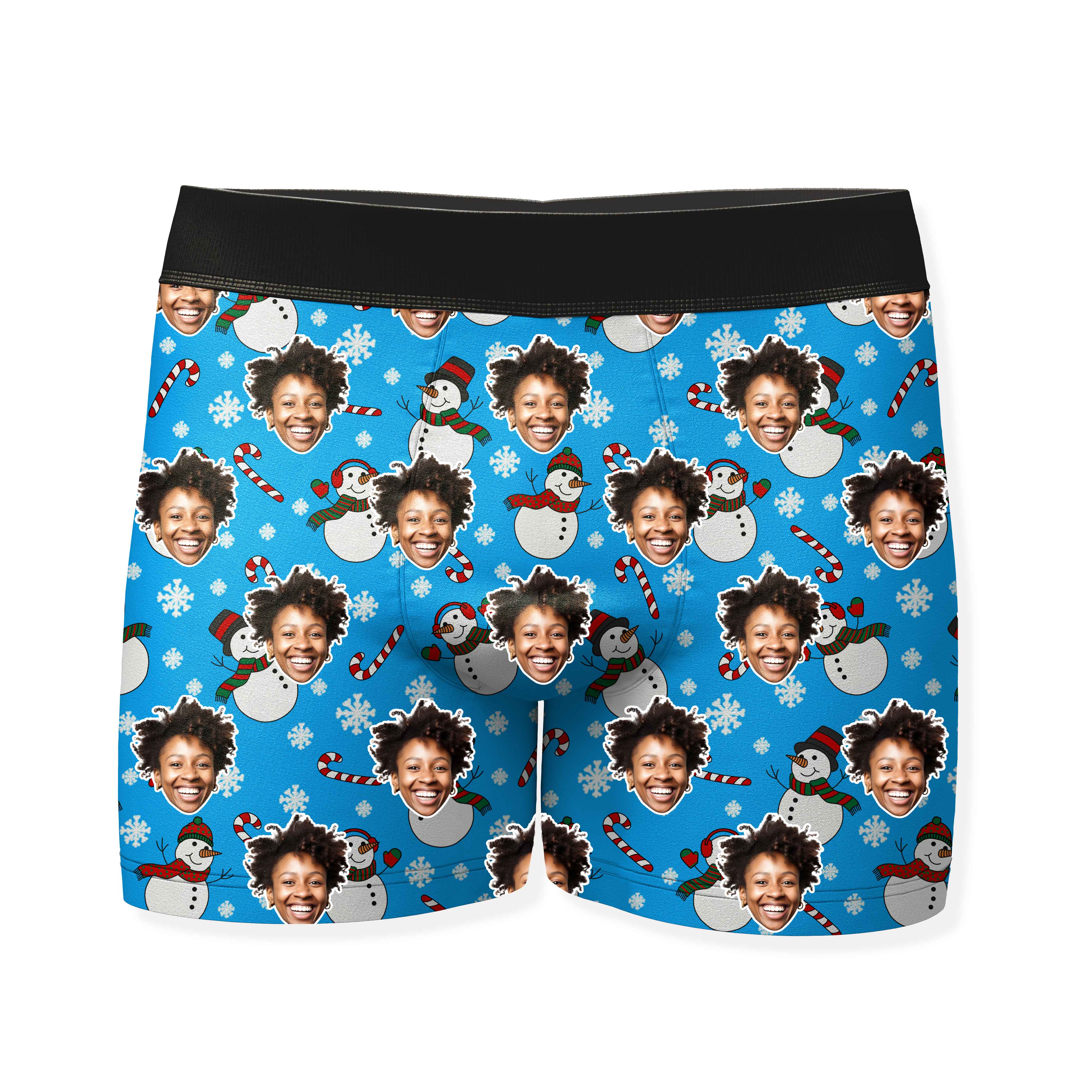 Snowman Me Boxers