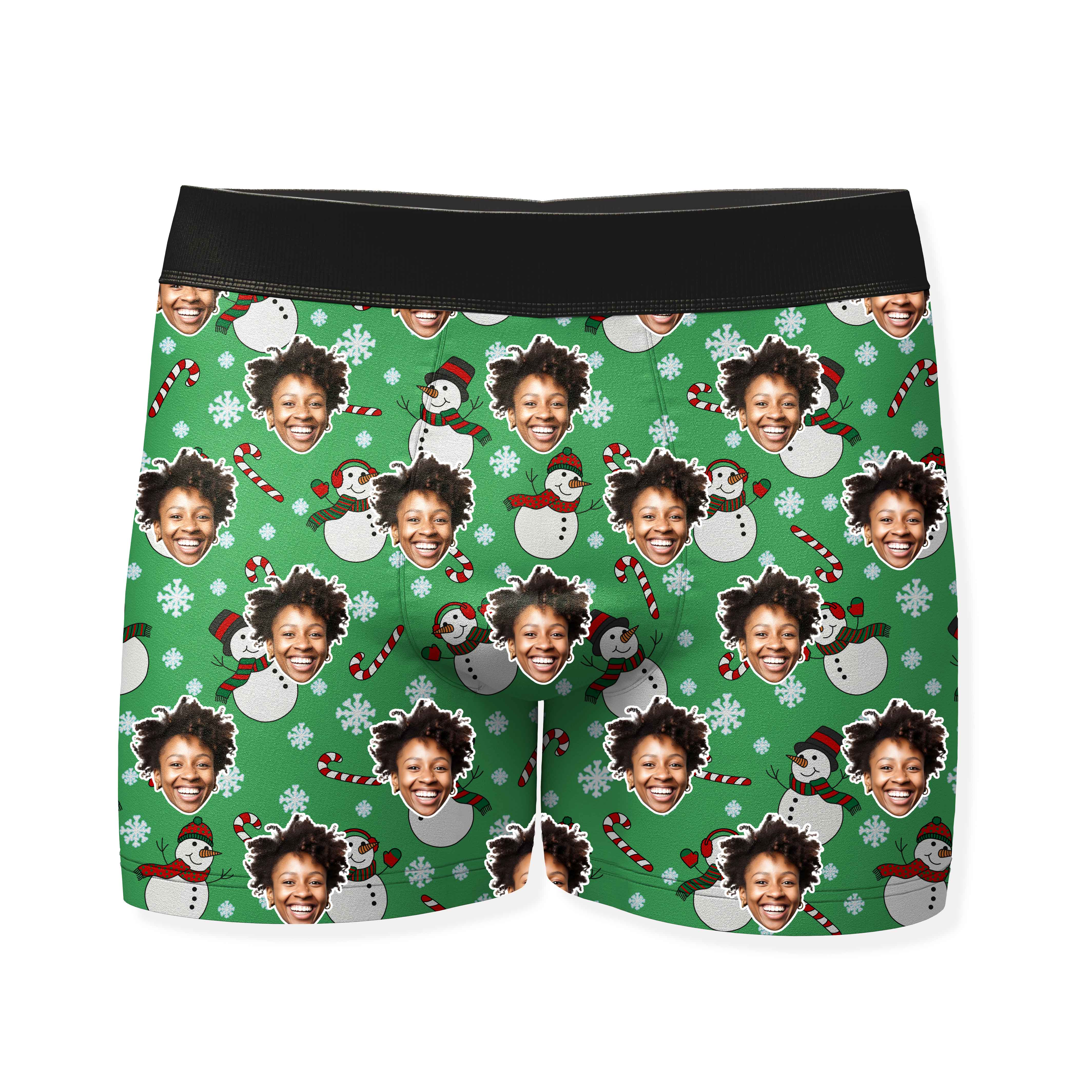Snowman Me Boxers