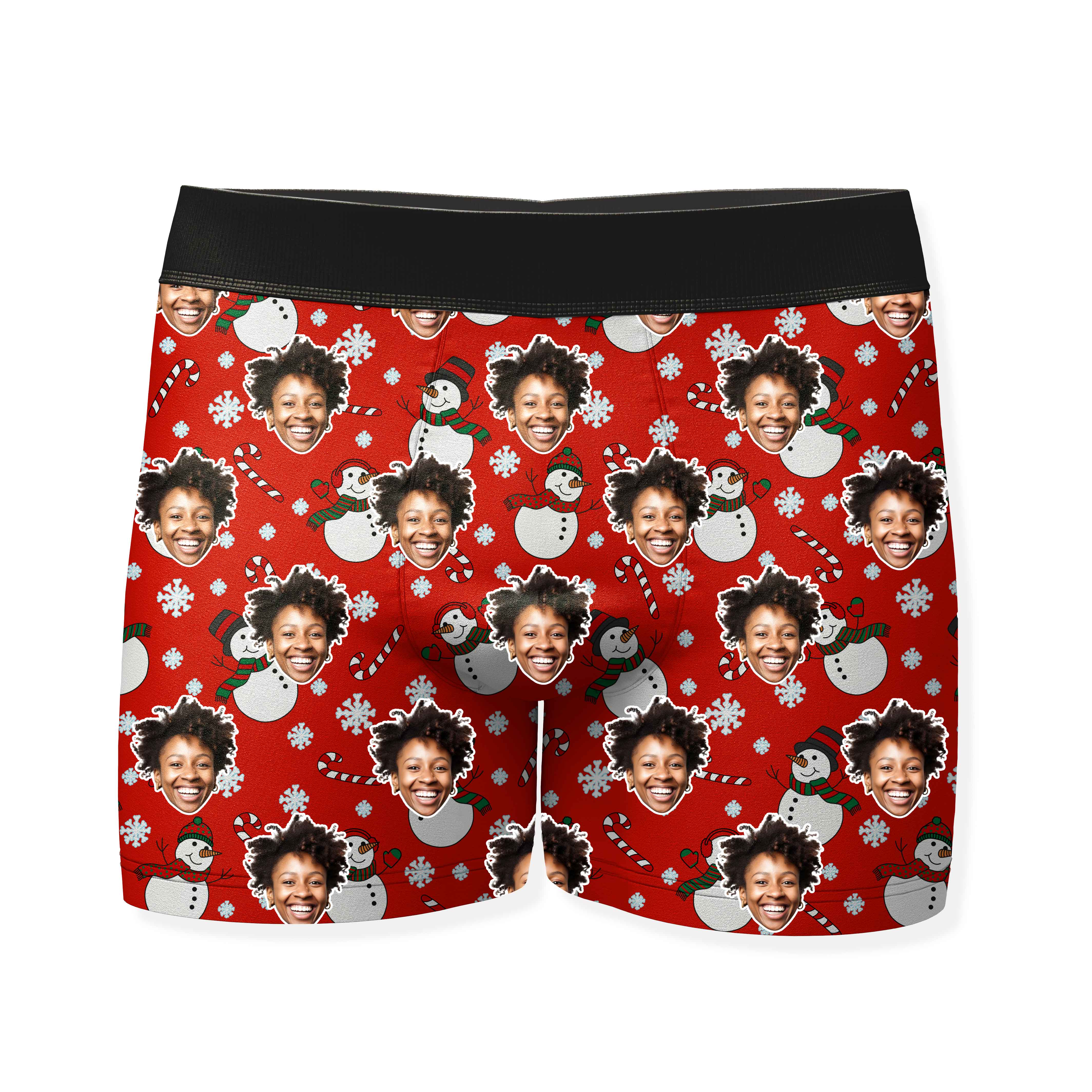 Snowman Me Boxers