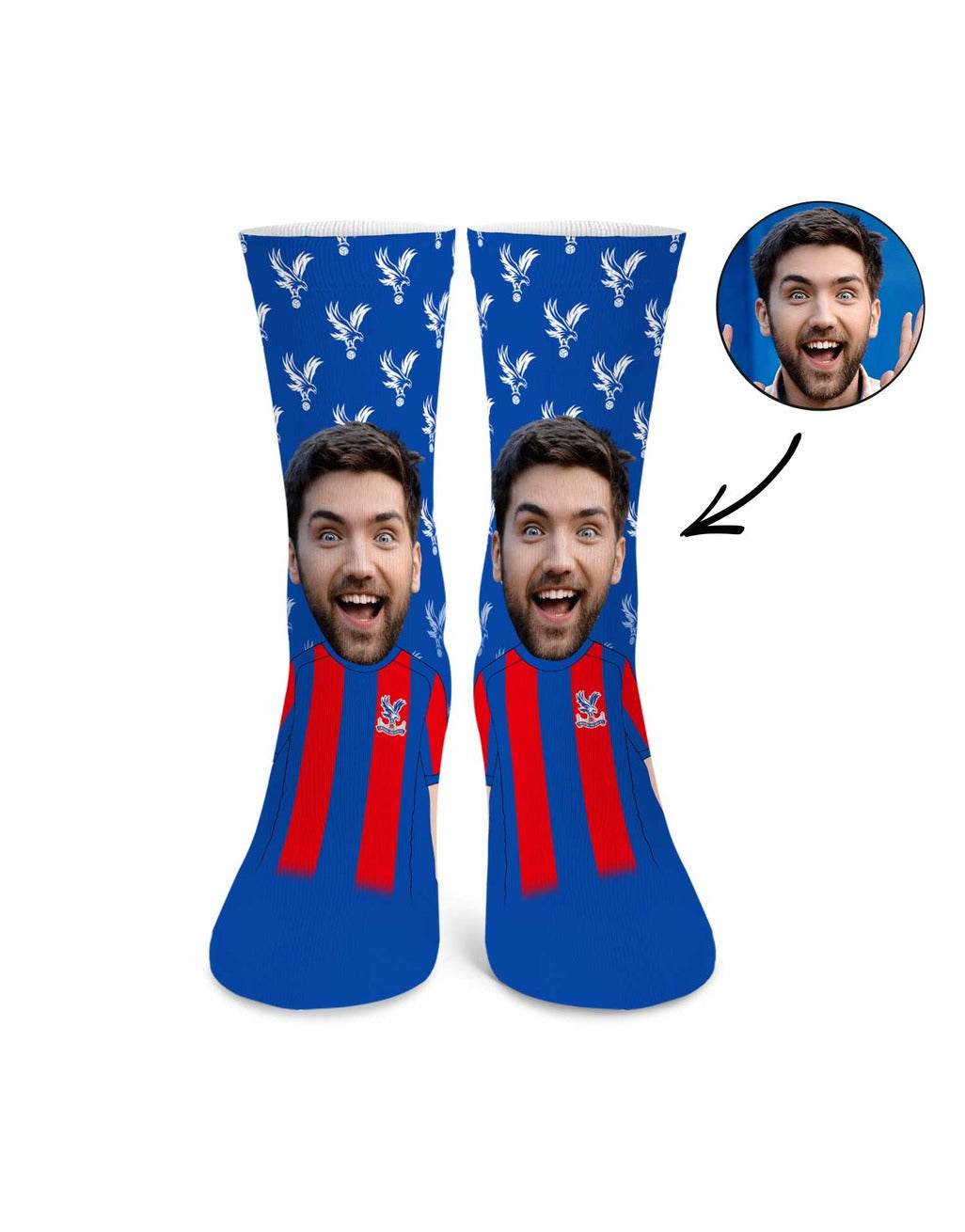 Crystal Palace Fan Socks
