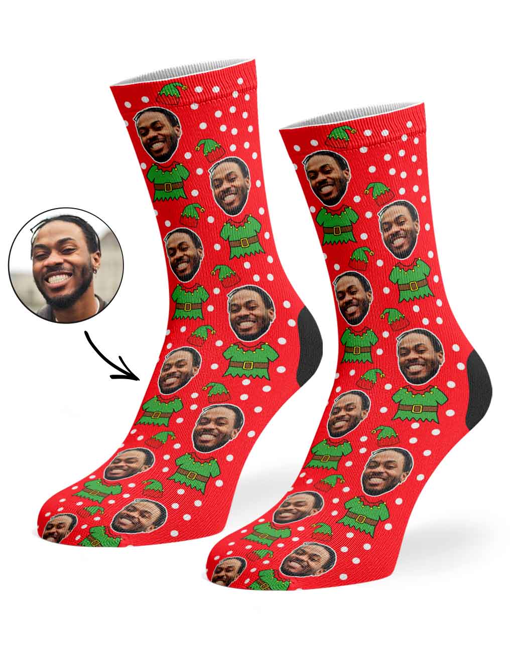 Elf Face Socks