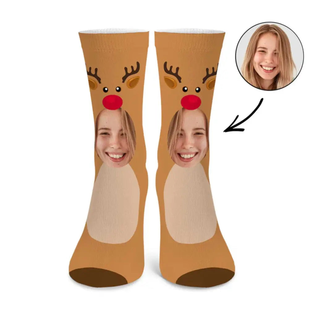 Reindeer Socks