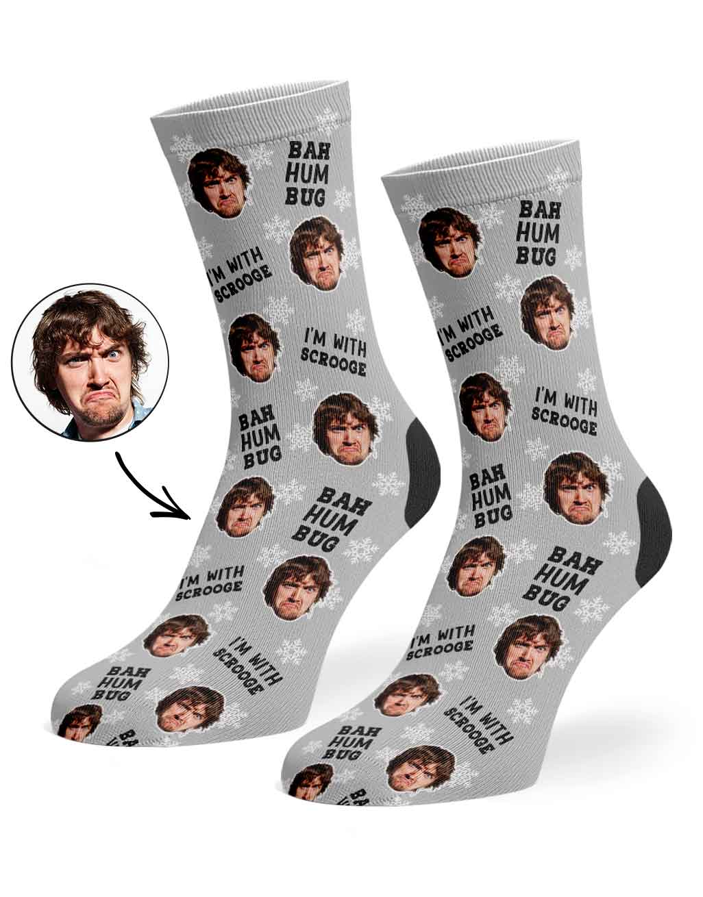 Scrooge Me Socks