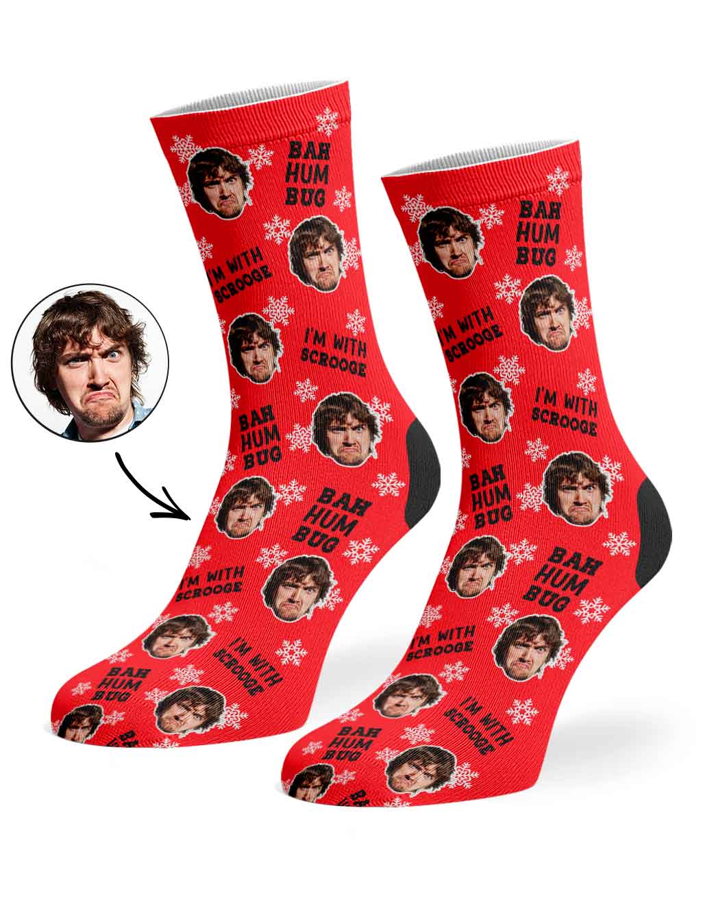 Scrooge Me Socks