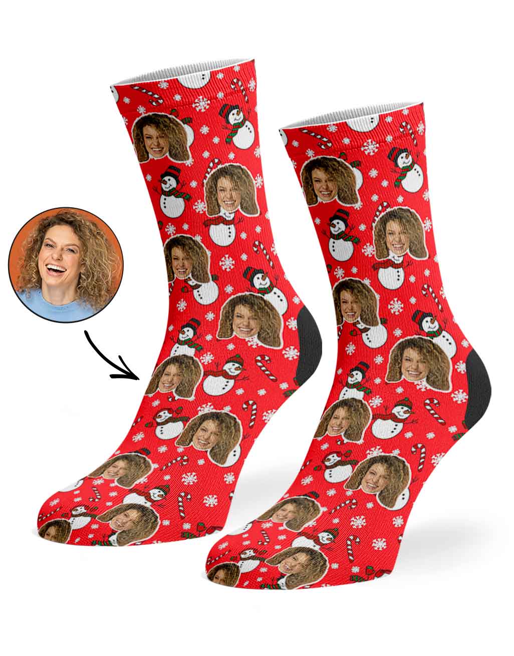 Snowman Me Socks