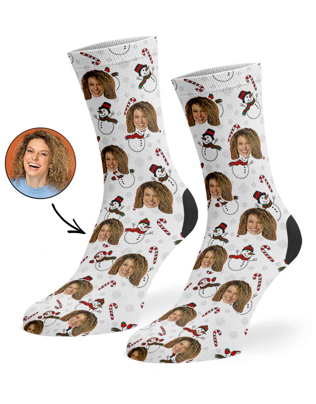 Snowman Me Socks