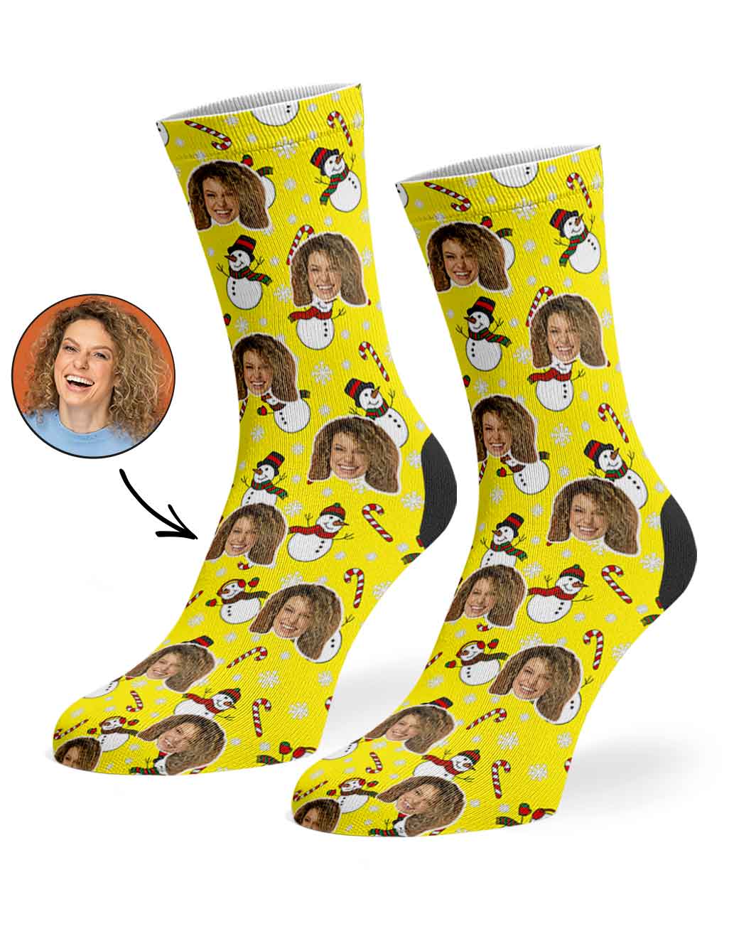 Snowman Me Socks