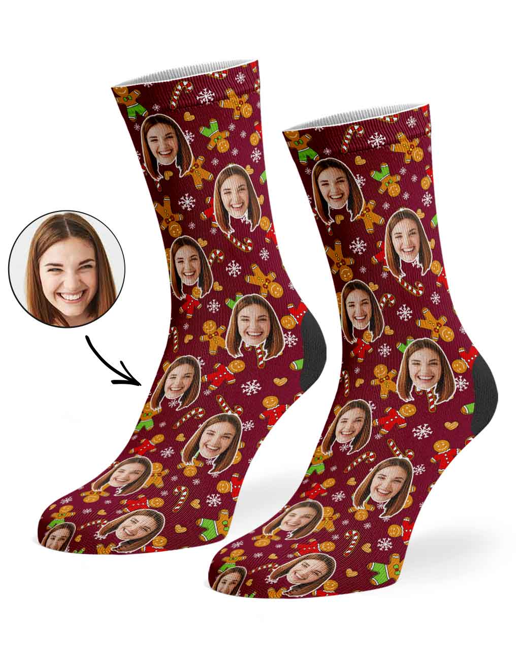 Gingerbread Me Socks
