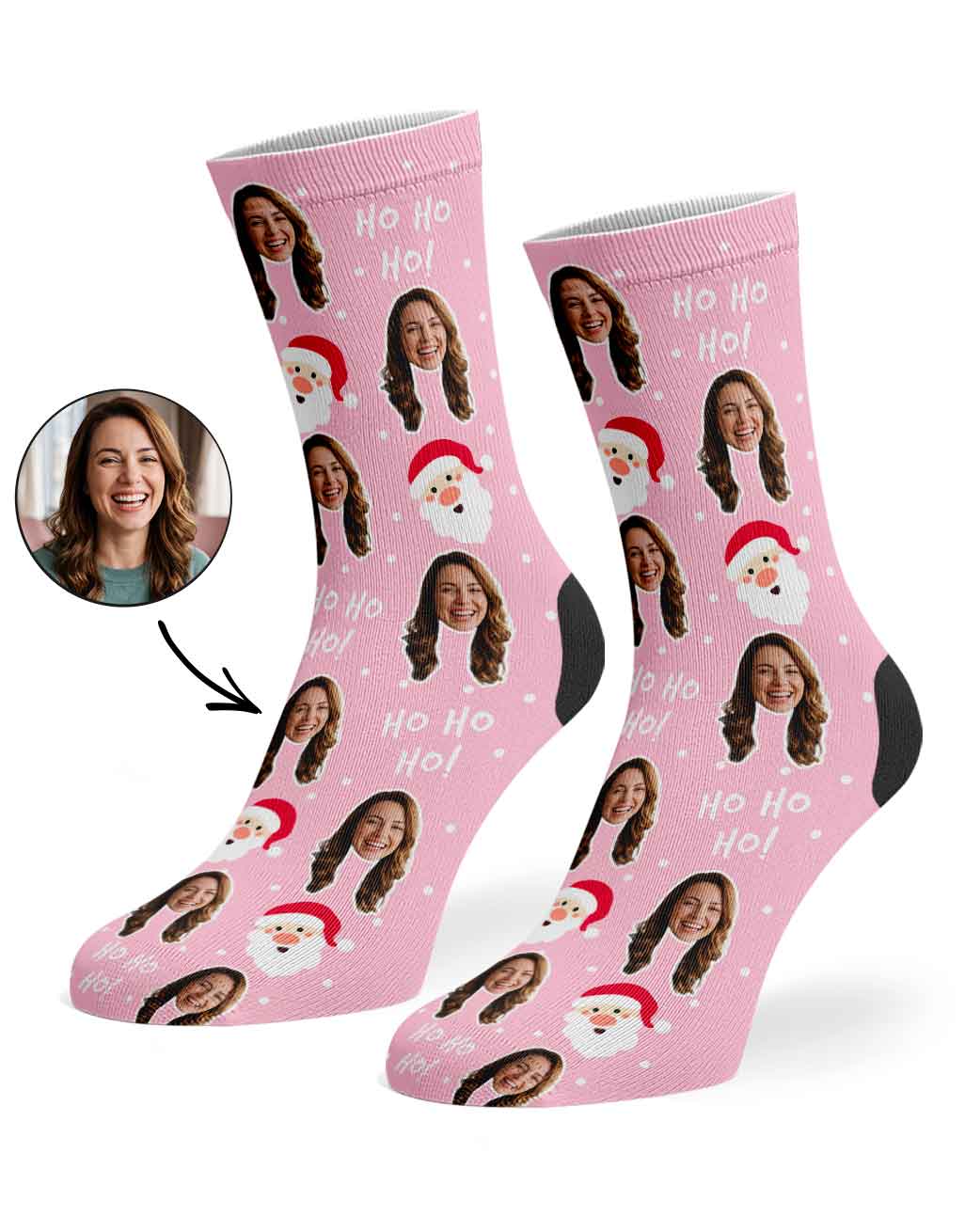 Santa Ho Ho Ho! Socks
