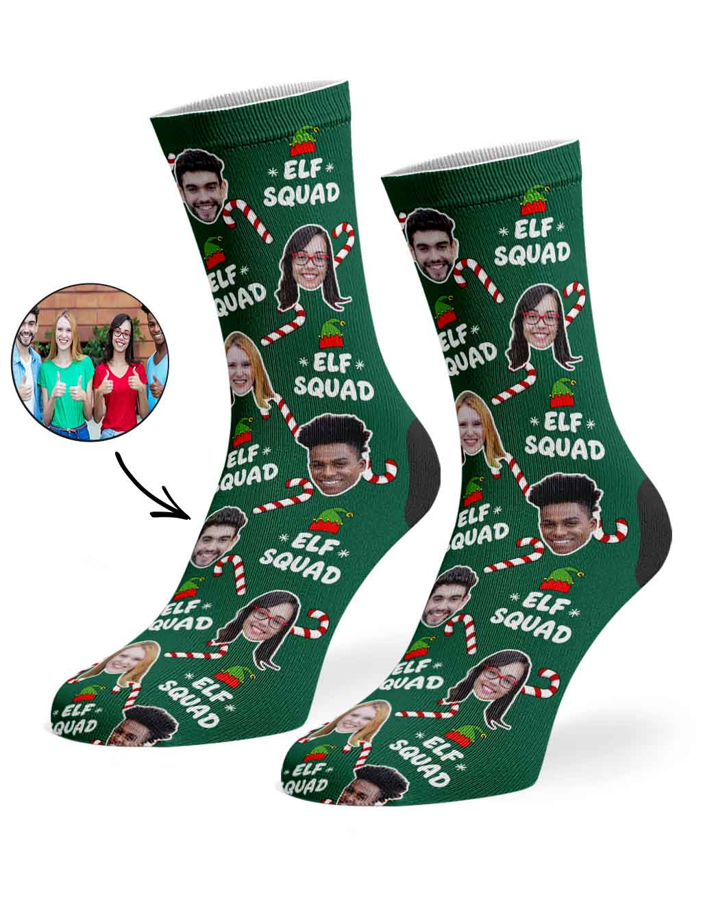 Elf Squad Socks