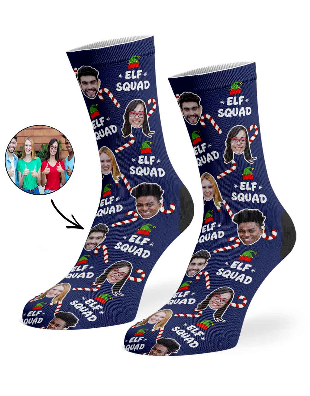 Elf Squad Socks