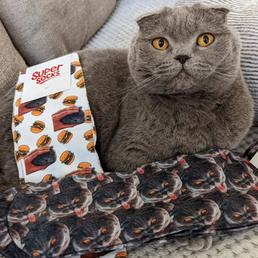 Cat Mash Socks