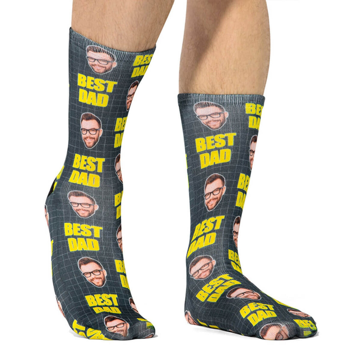 Bold Best Dad Socks
