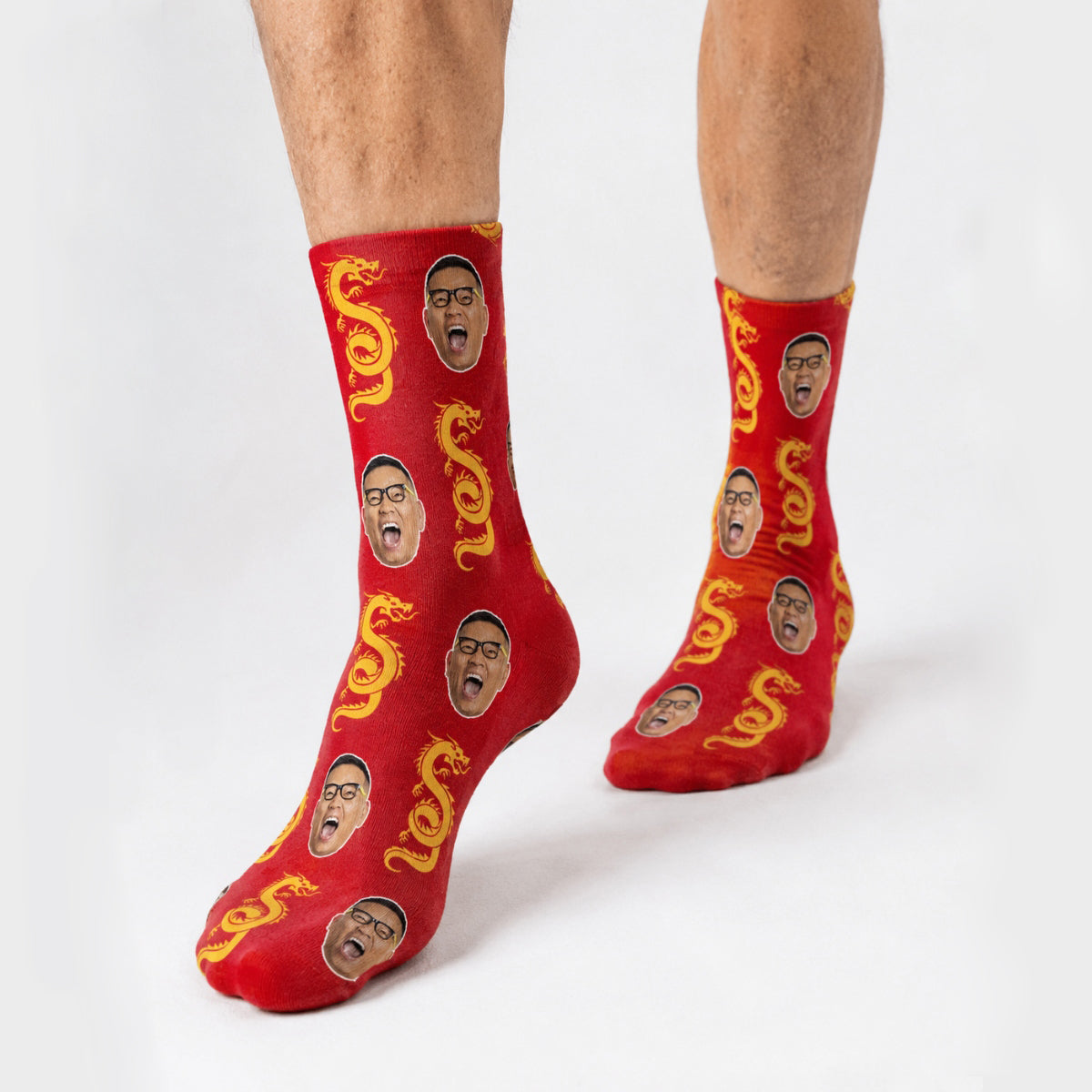 Chinese Dragon Socks