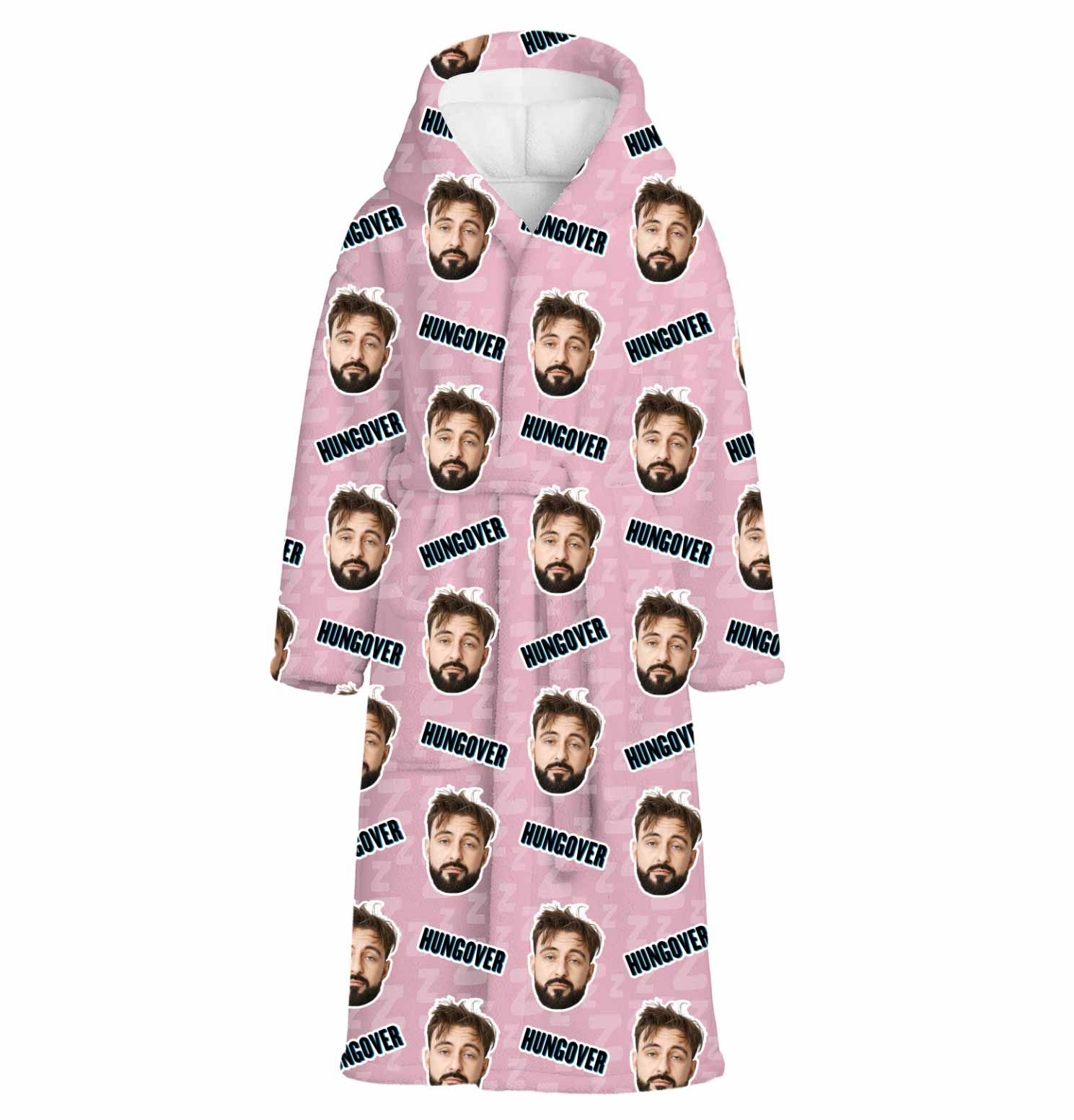 Hungover Personalised Dressing Gown