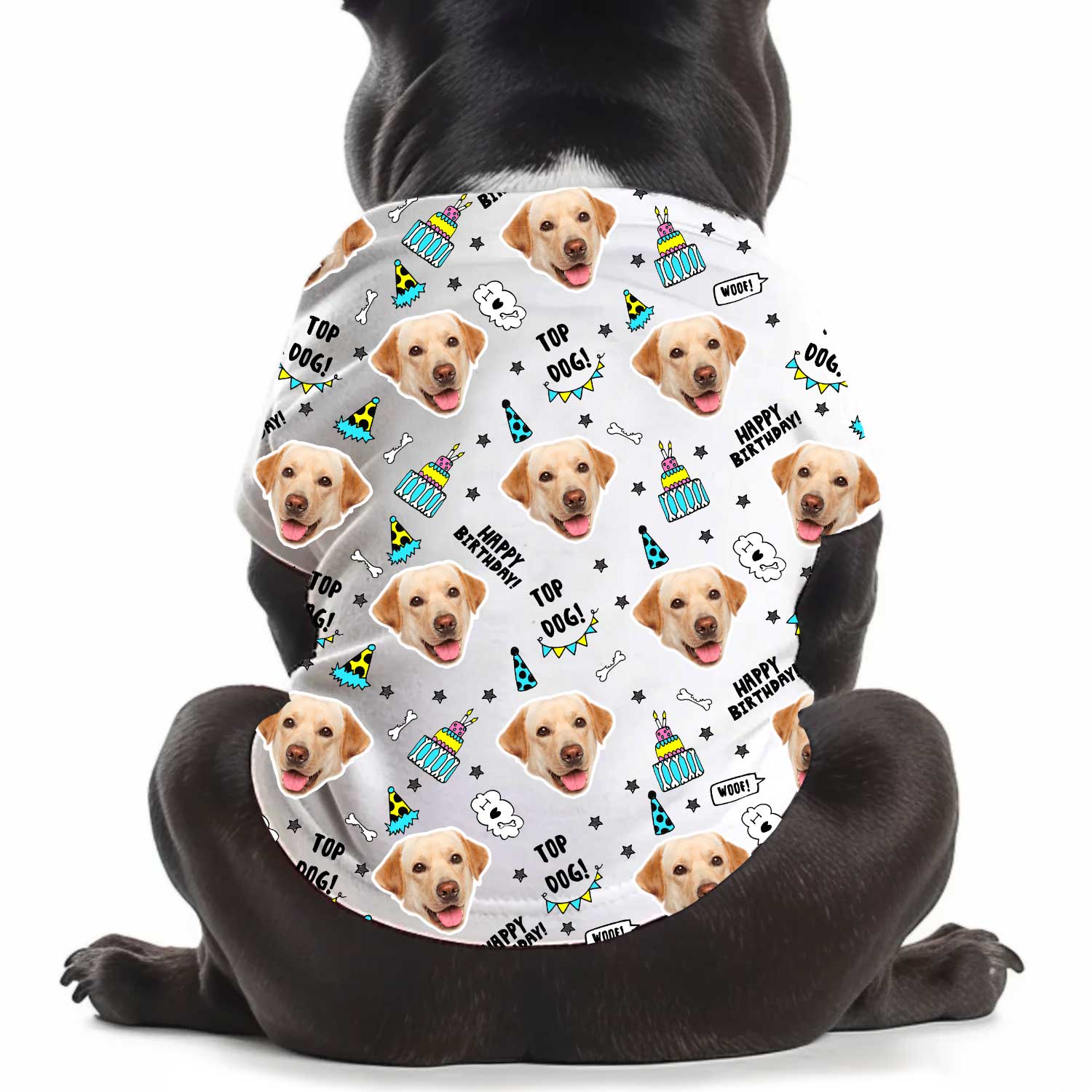 Top Dog Birthday Personalised T Shirt